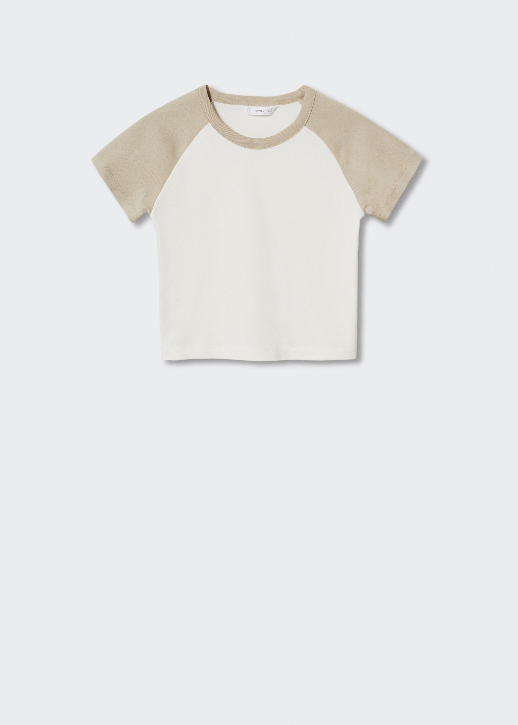 Camiseta algodón bicolor - Artículo sin modelo