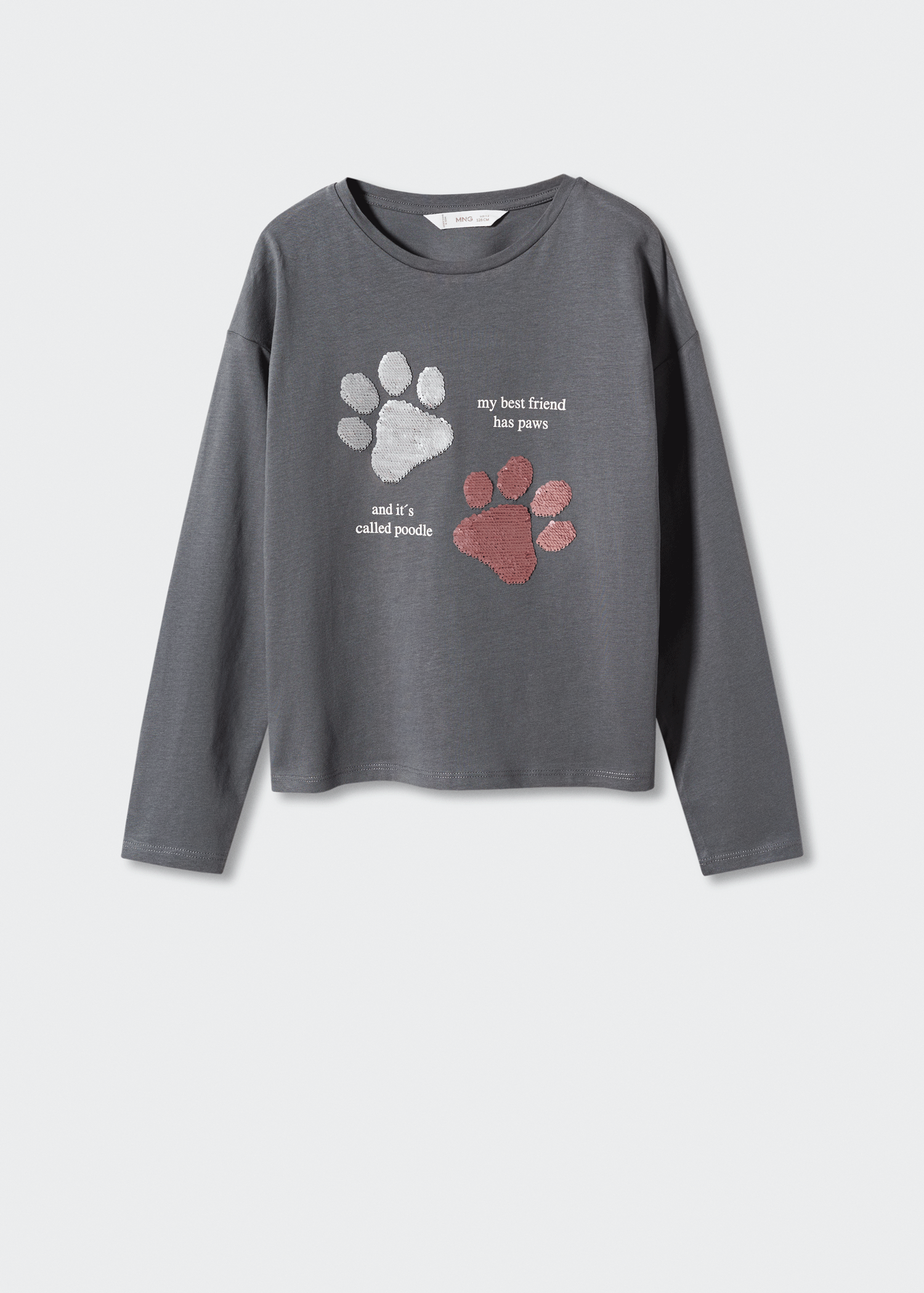 Bedrucktes Shirt mit Pailletten - Detail des Artikels 6