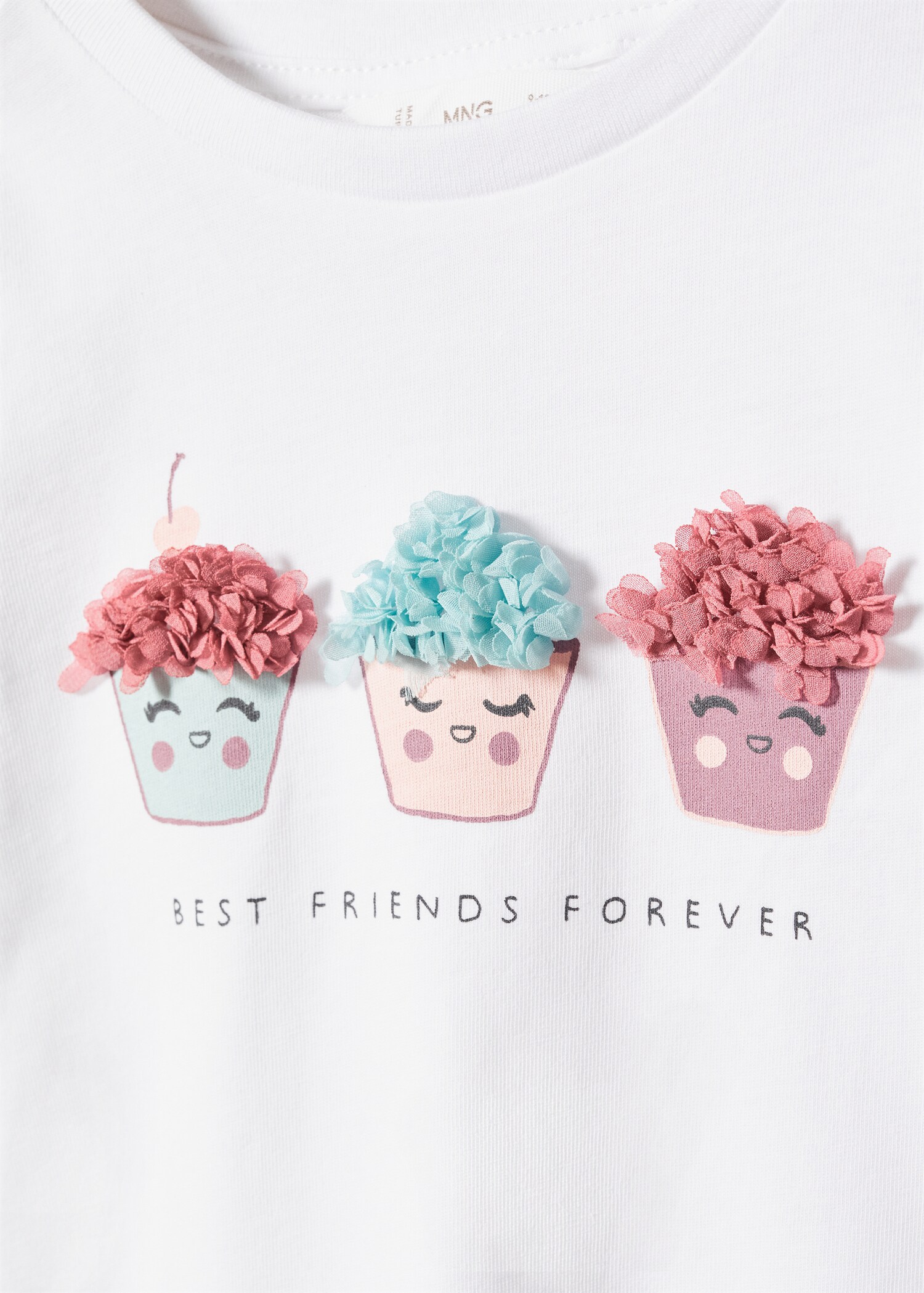 Texturiertes Langarm-T-Shirt - Detail des Artikels 0