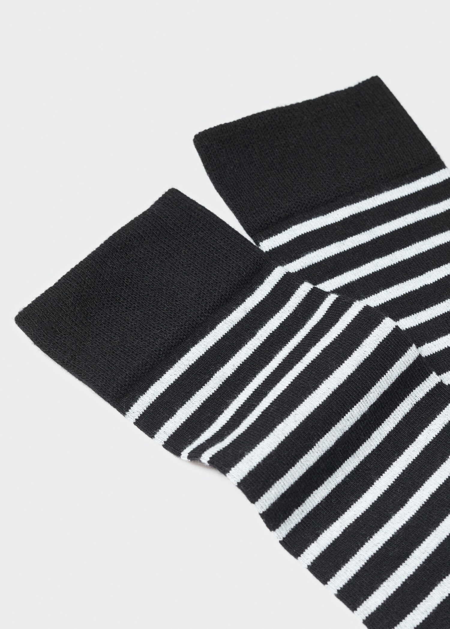 Striped cotton socks - Details of the article 8