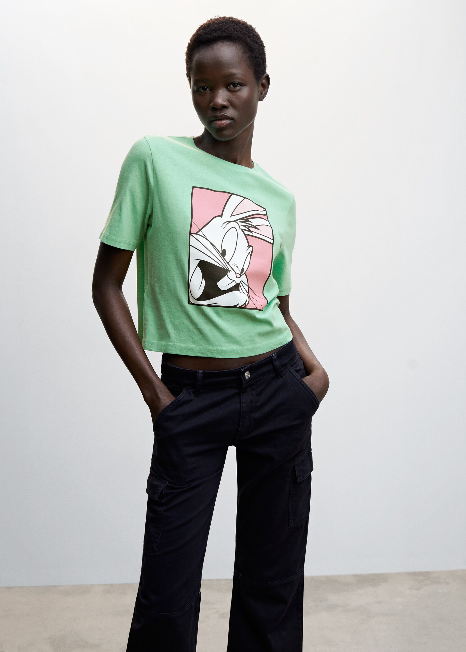 T-shirt Bugs Bunny - Plan moyen