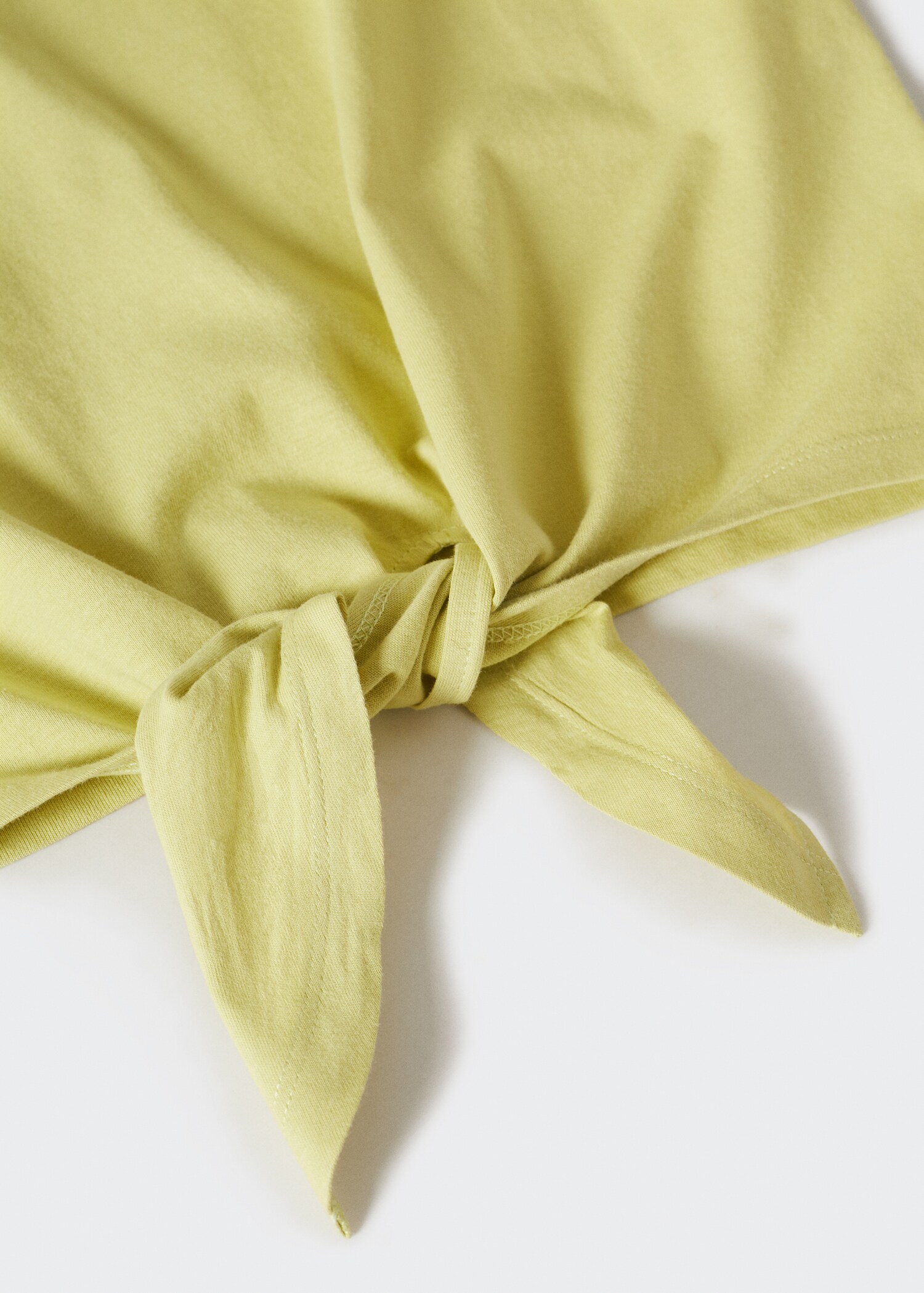 Camiseta detalle nudo - Detalle del artículo 8