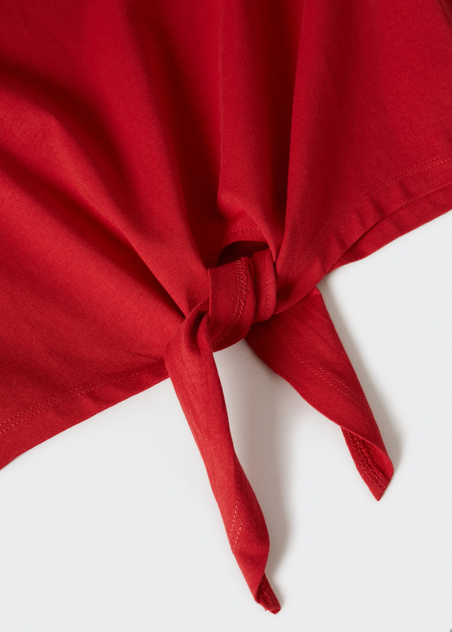 Camiseta detalle nudo - Detalle del artículo 8