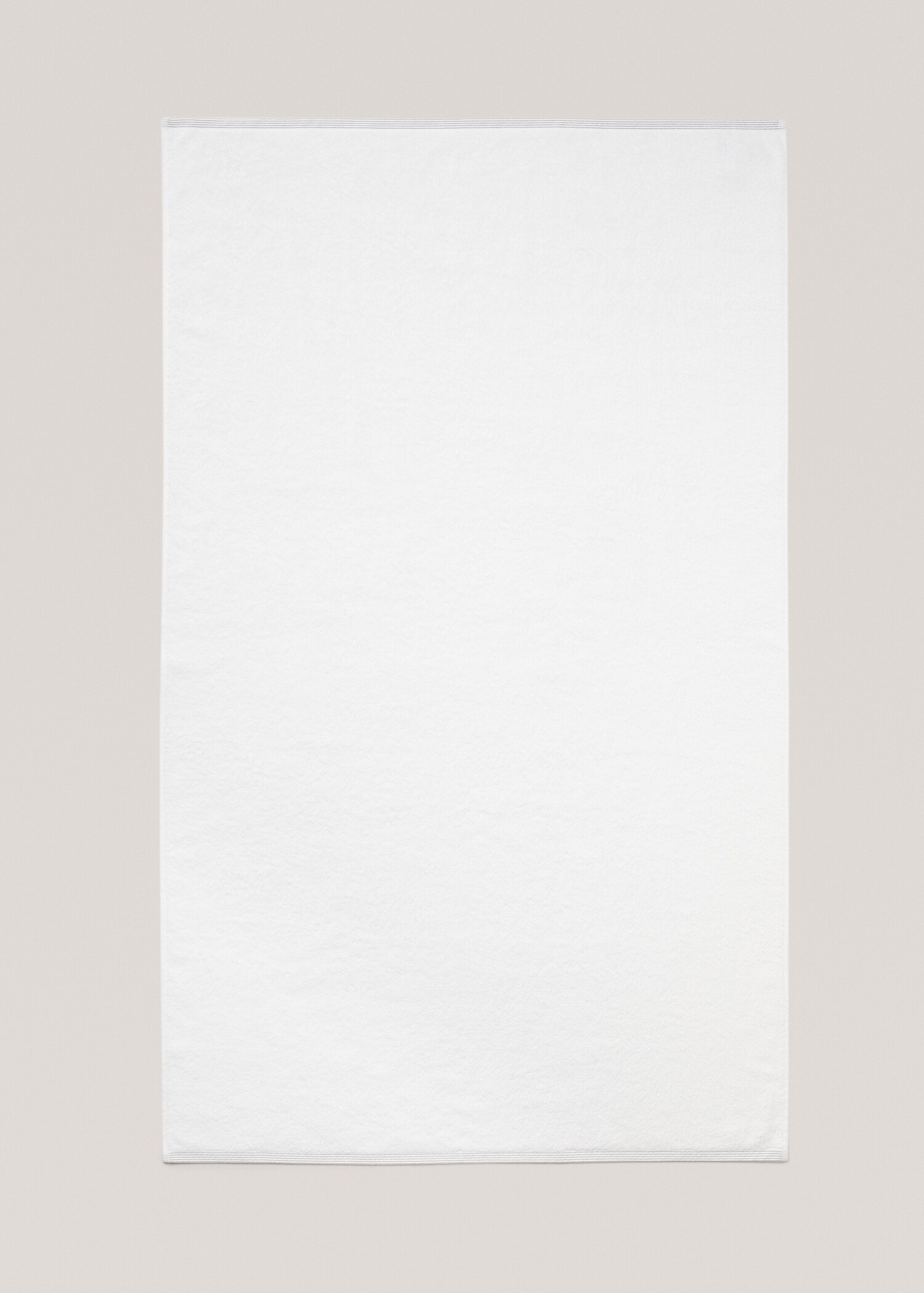 Badhåndkle med kontrasterende kanter 90x150 cm - Artikkel uten modell