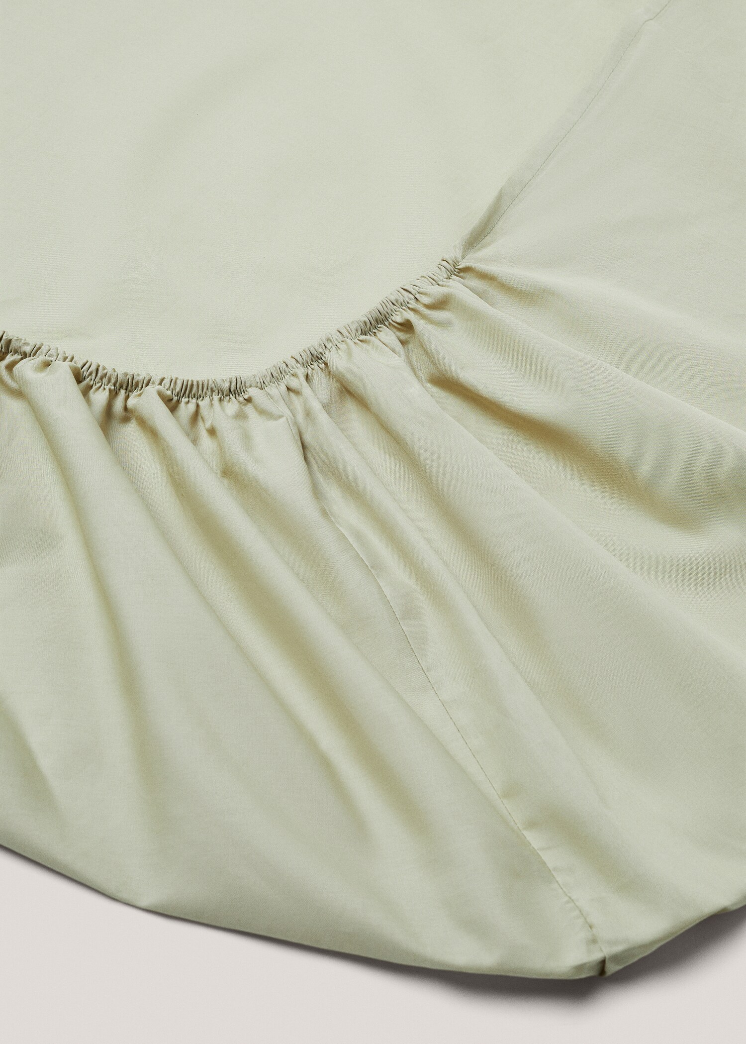 Cotton fitted sheet (180 threads) 150x200x30cm - Details of the article 1