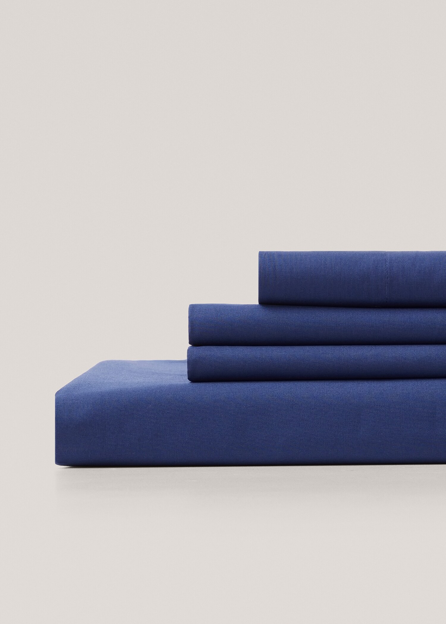 Cotton fitted sheet (180 threads) 150x200x30cm - Details of the article 3