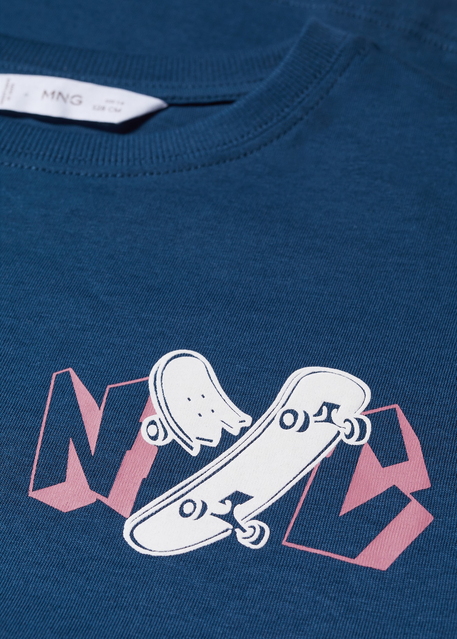 Printed cotton-blend T-shirt - Details of the article 8