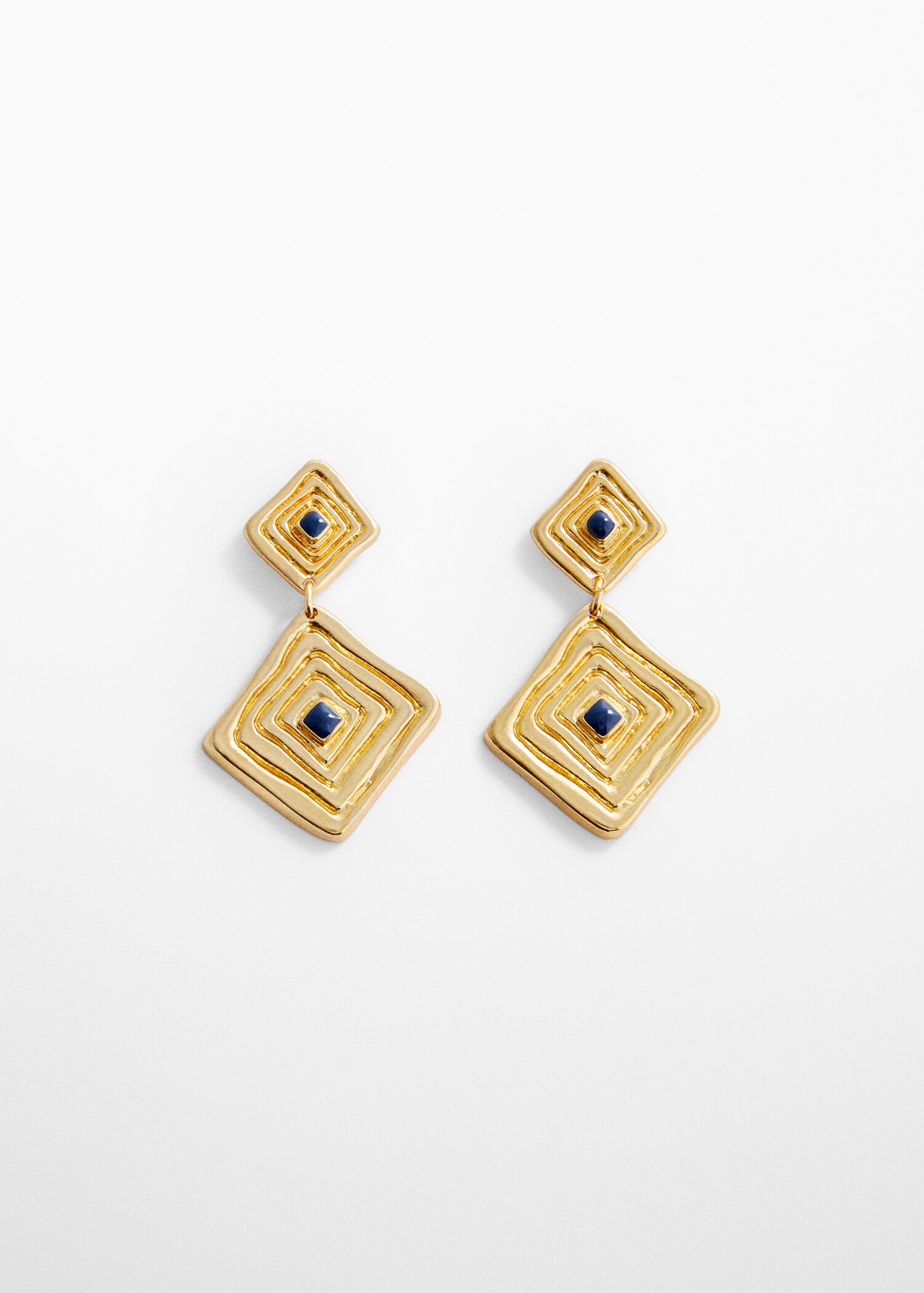 Geometric pendant earrings - Article without model