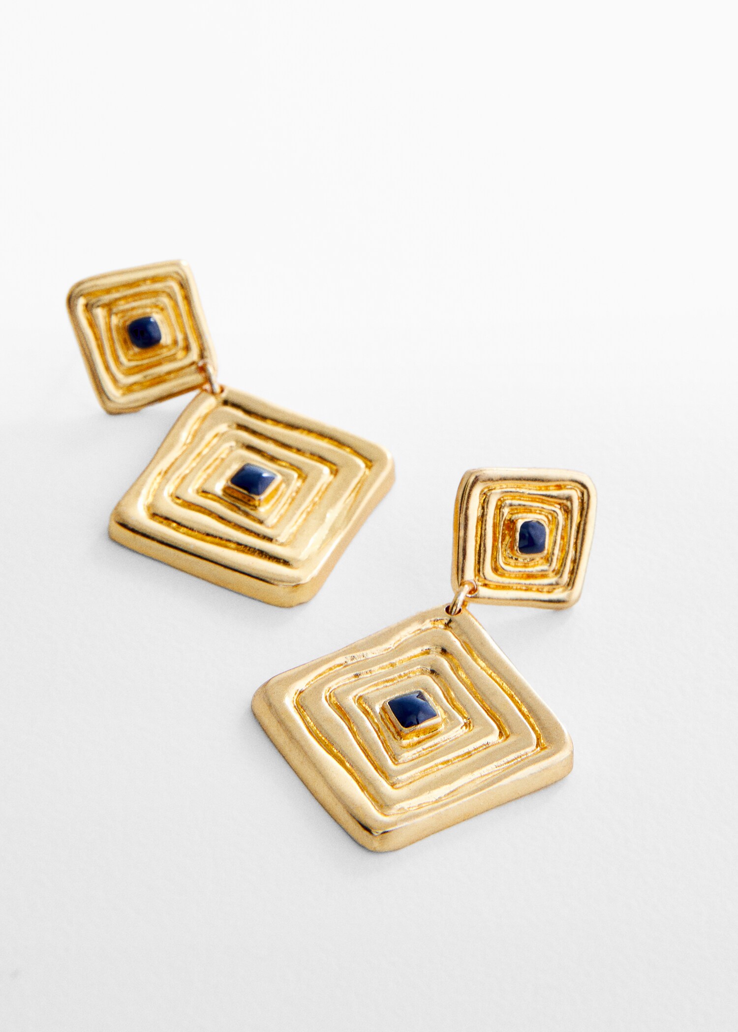 Geometric pendant earrings - Details of the article 1