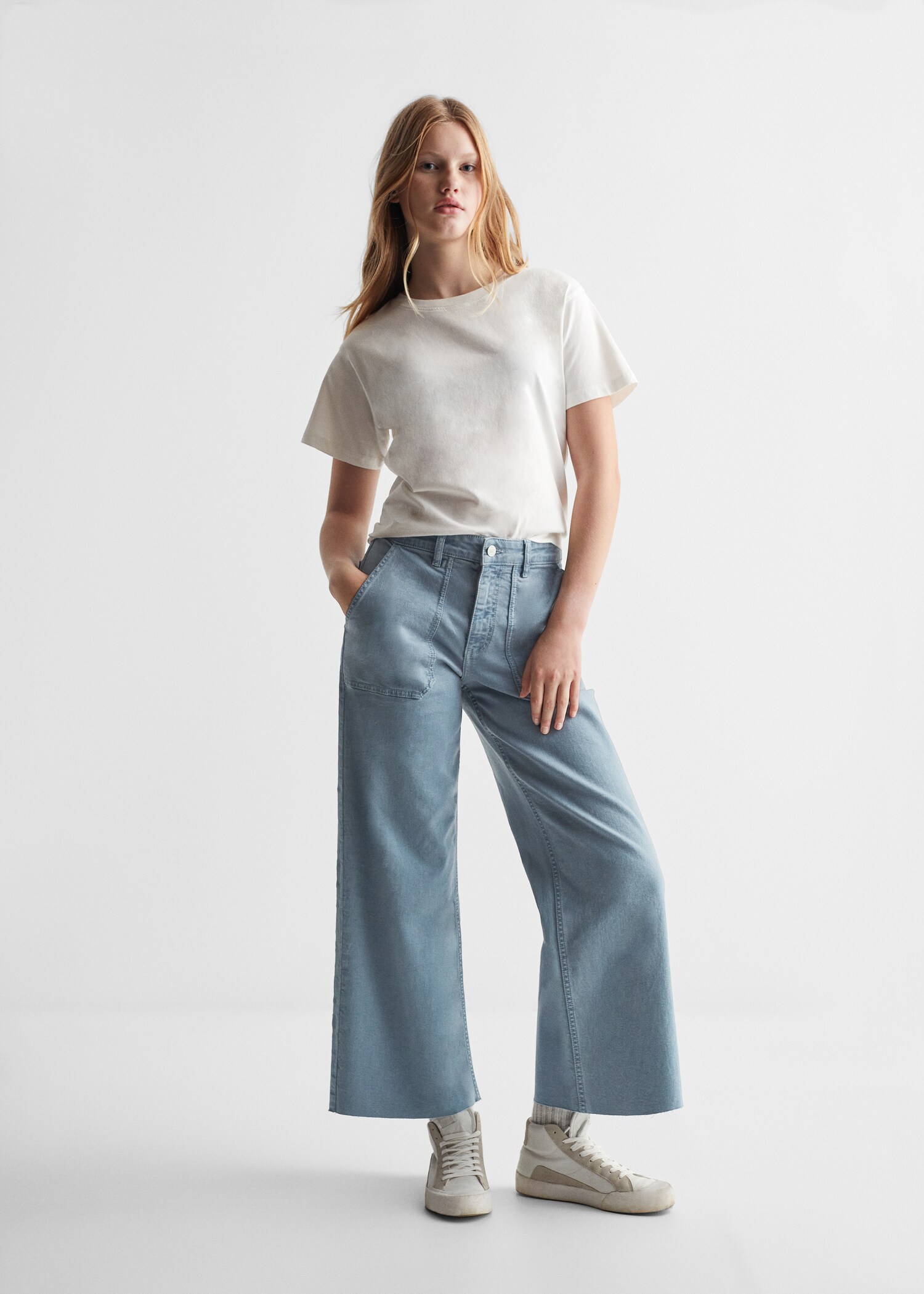 Culotte-Jeans mit Taschen - Detail des Artikels 1