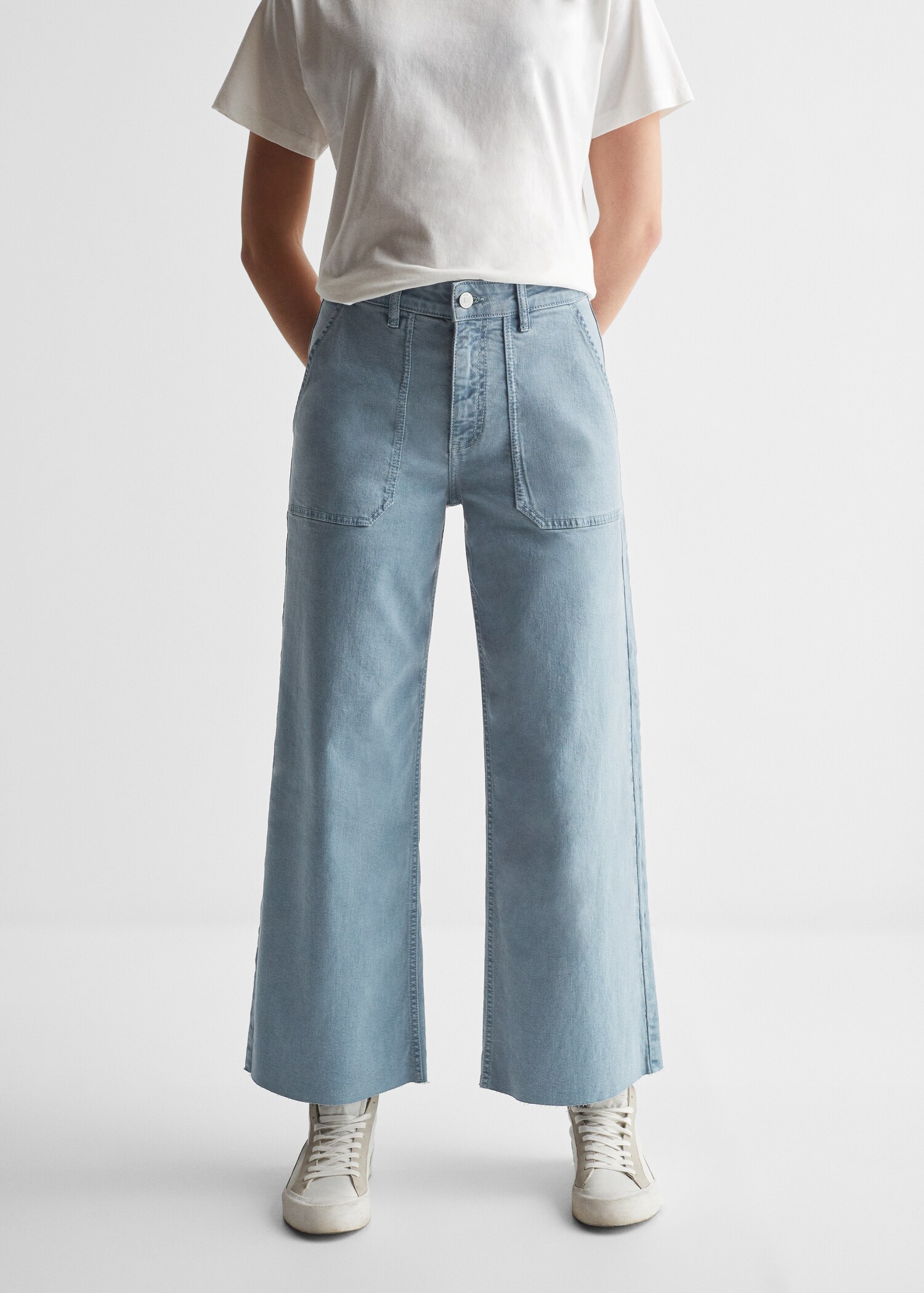 Culotte-Jeans mit Taschen - Detail des Artikels 6