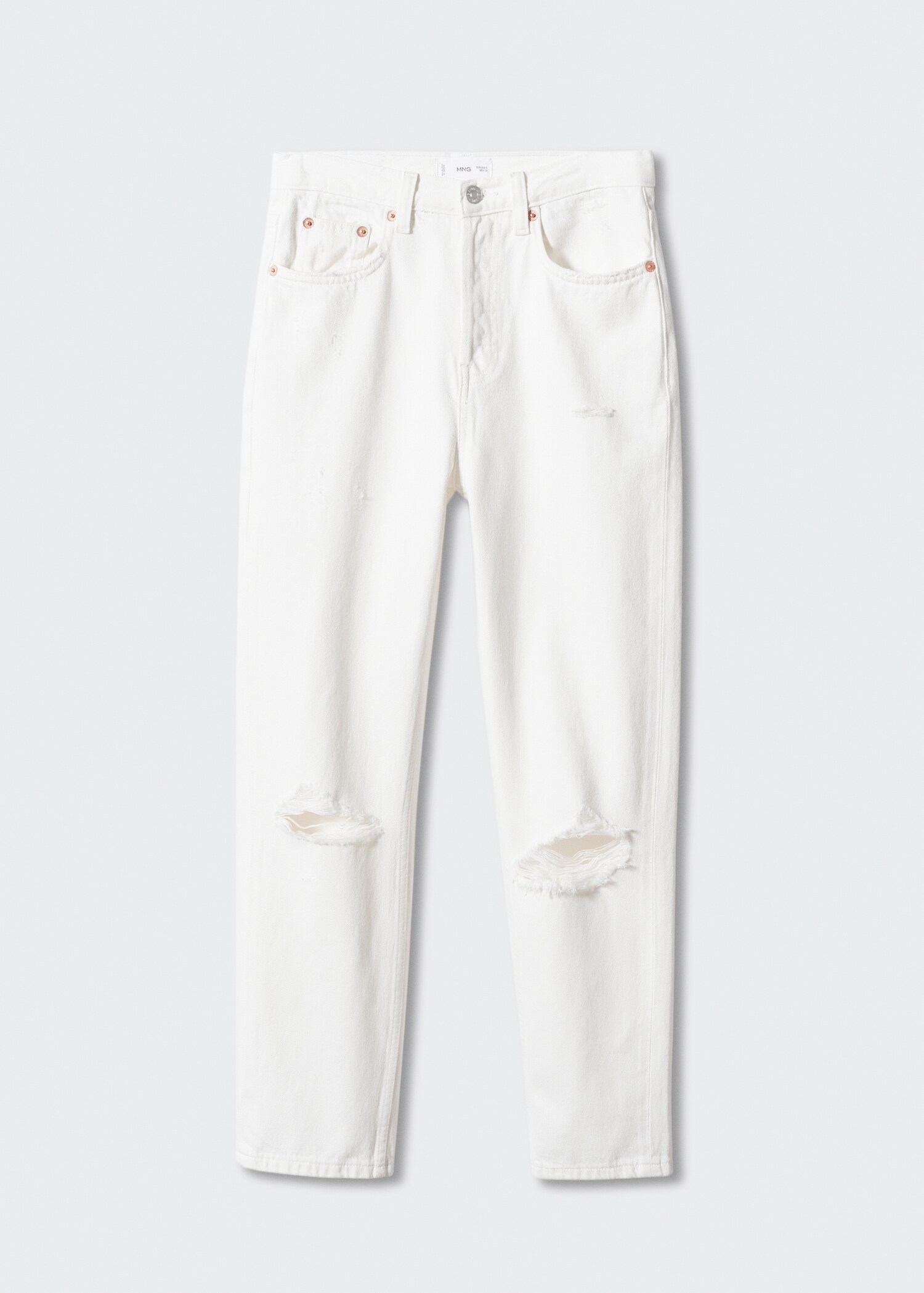 Mom Fit-Jeans mit Zierrissen - Artikel ohne Model