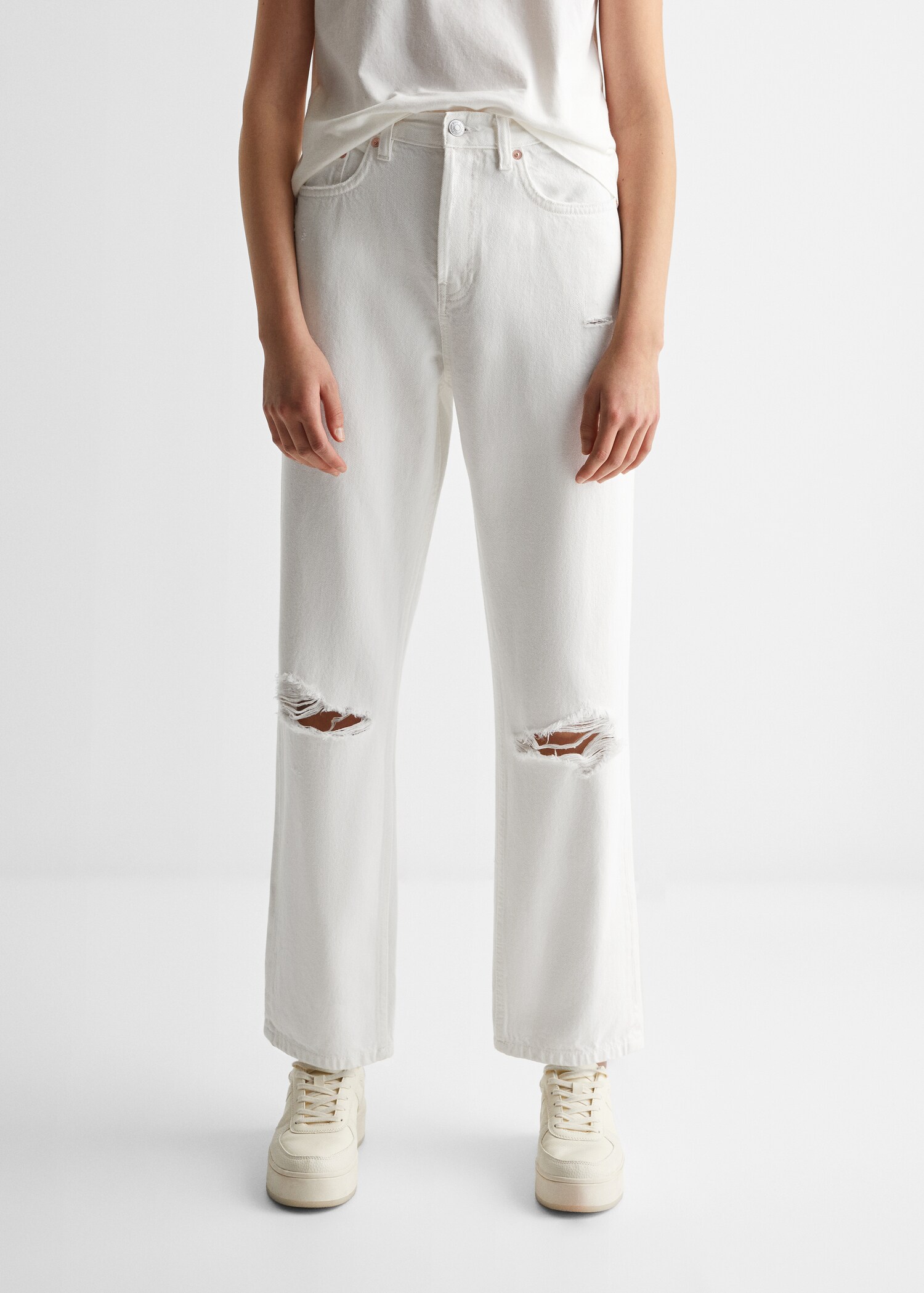 Mom Fit-Jeans mit Zierrissen - Detail des Artikels 6