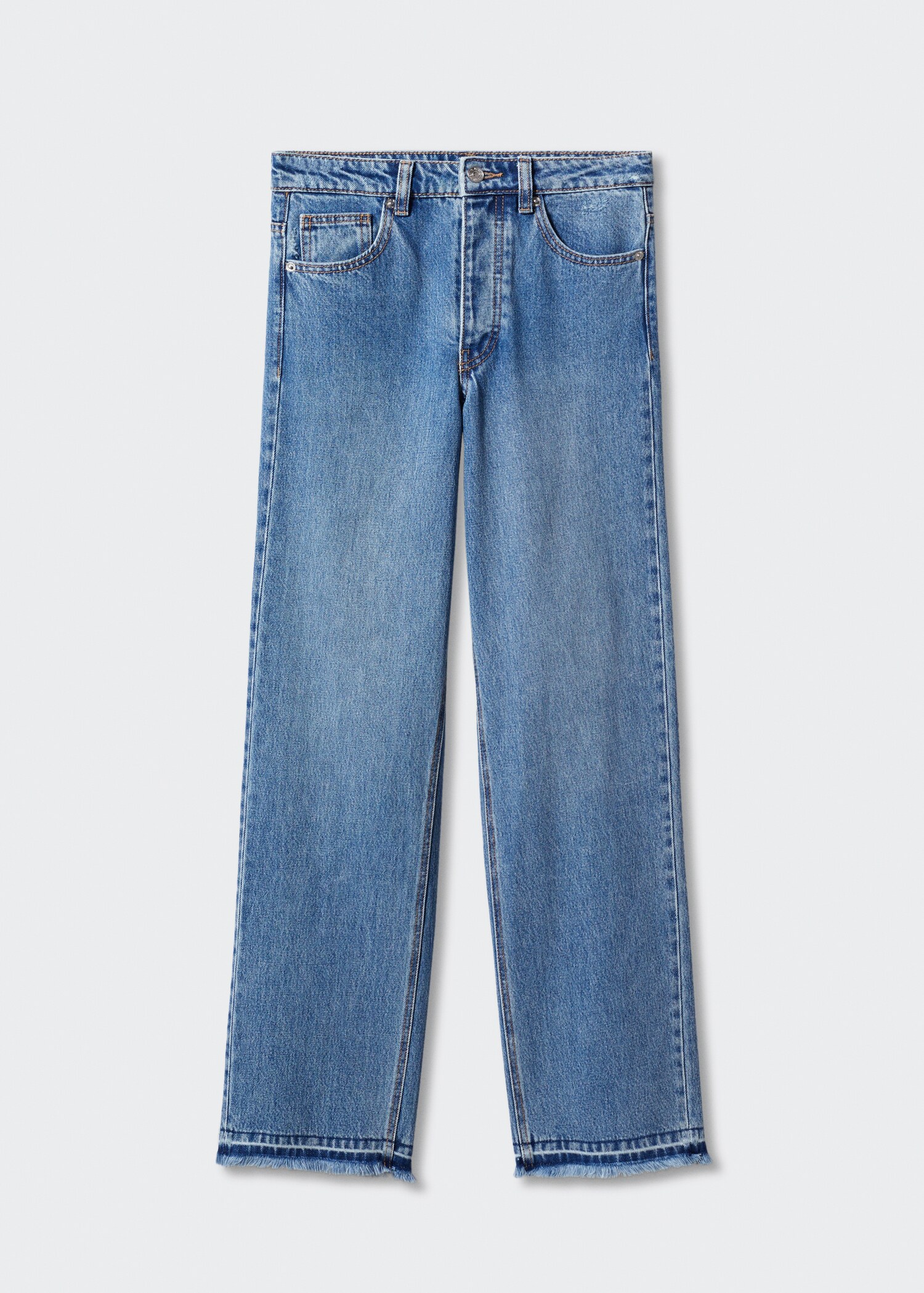 Decorative ripped wideleg jeans - Article without model