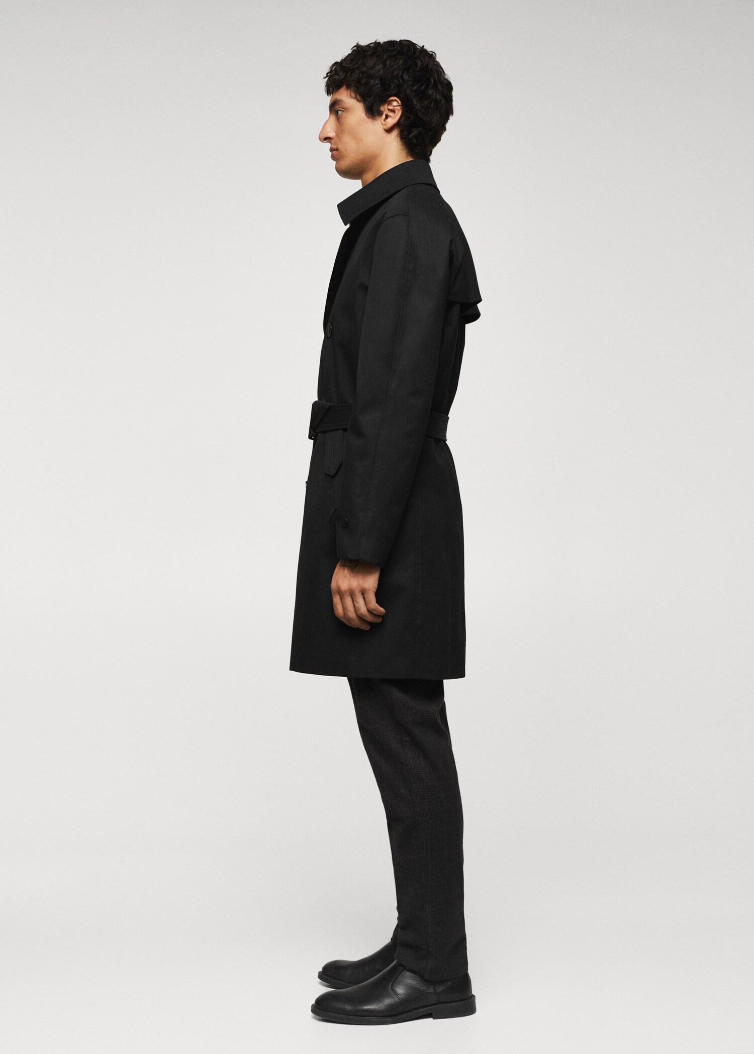 Klassischer wasserabweisender Trenchcoat - Detail des Artikels 1