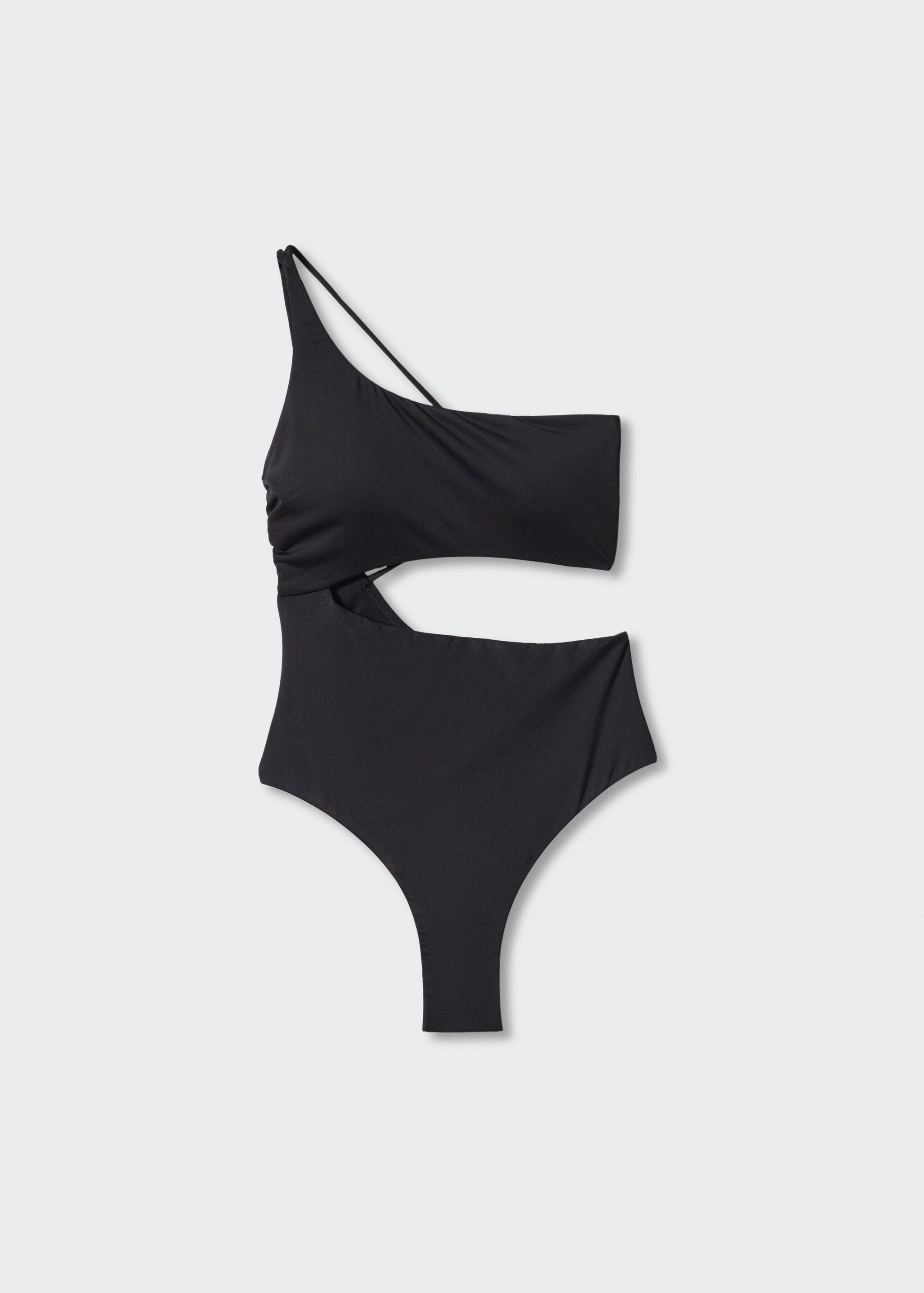 Swimsuit with asymmetrical opening - Article without model