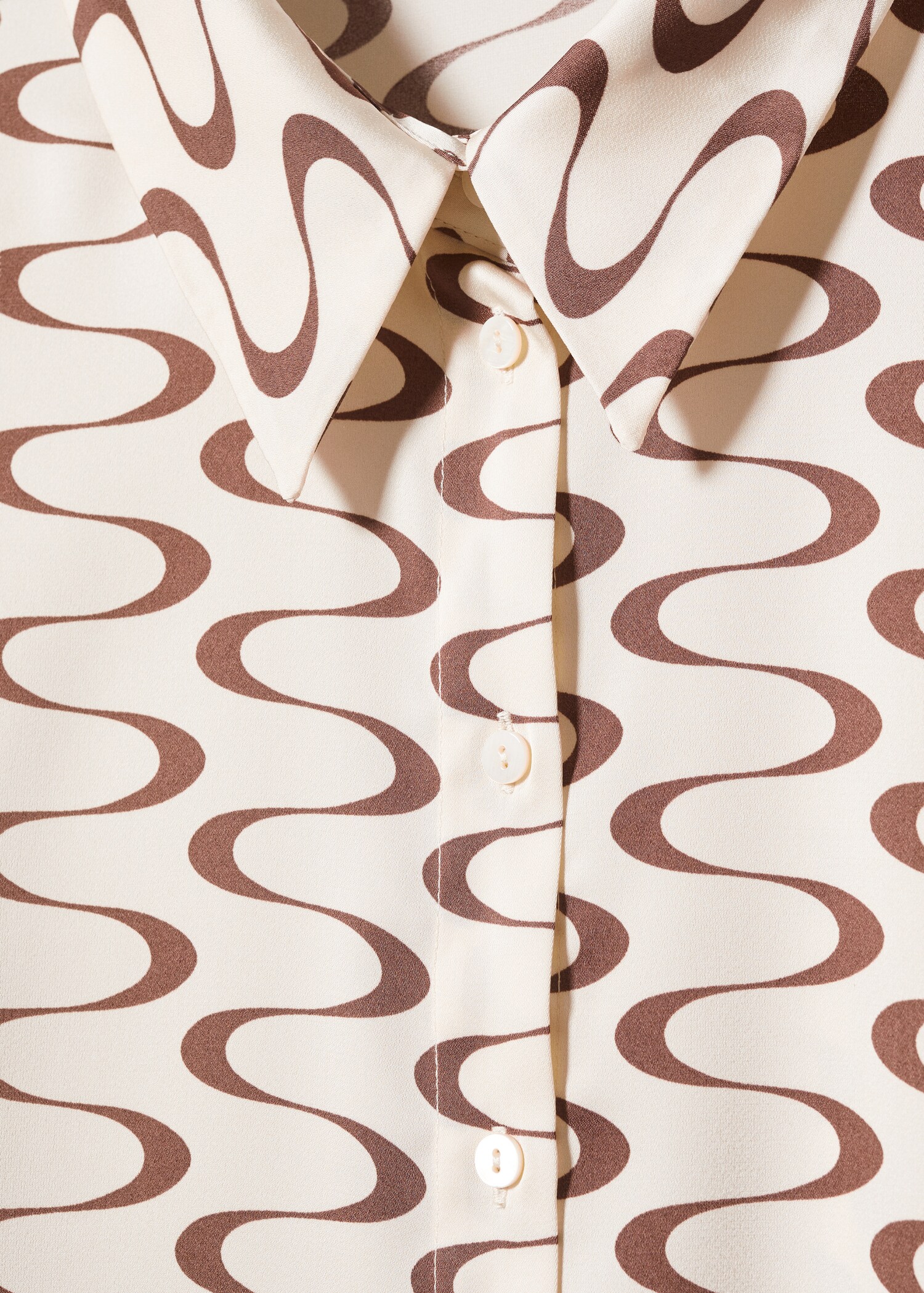 Bedrucktes Hemd in Satin-Optik - Detail des Artikels 8