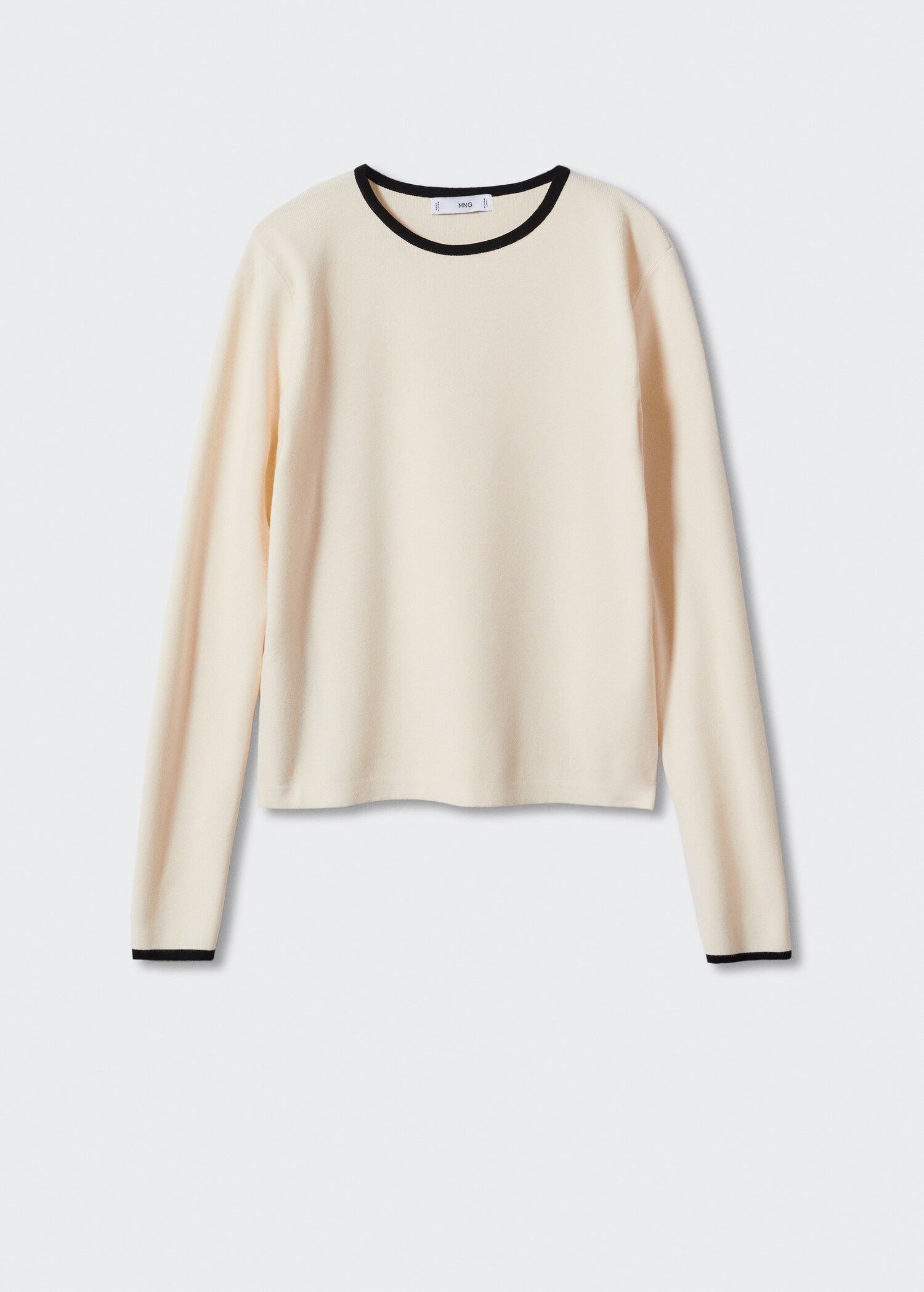 Pull-over liserés contrastants - Article sans modèle
