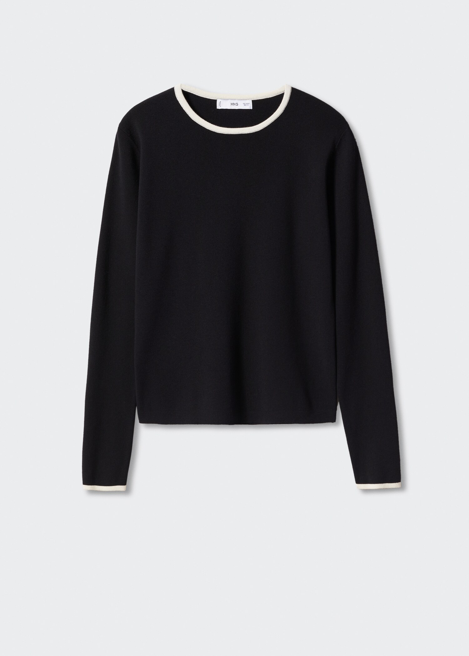Pull-over liserés contrastants - Article sans modèle