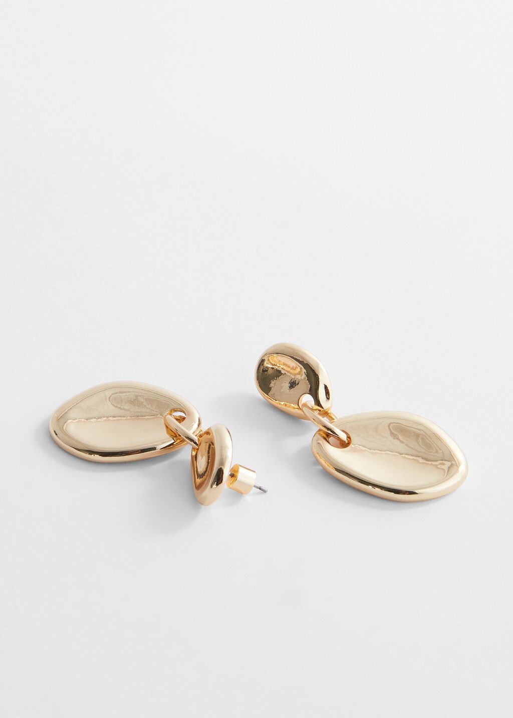 Metal pendant earrings Women MANGO Myanmar