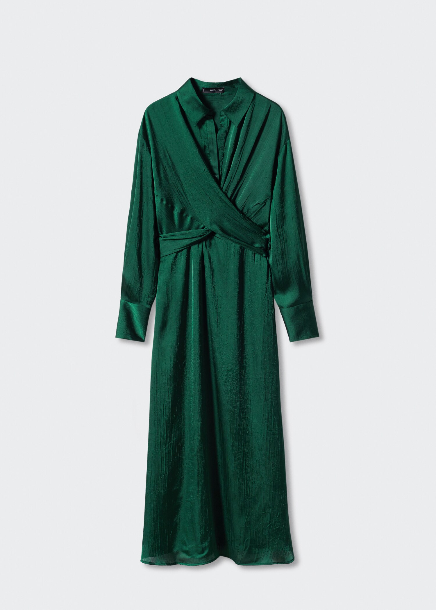 Vestido camisero cruzado - Artículo sin modelo