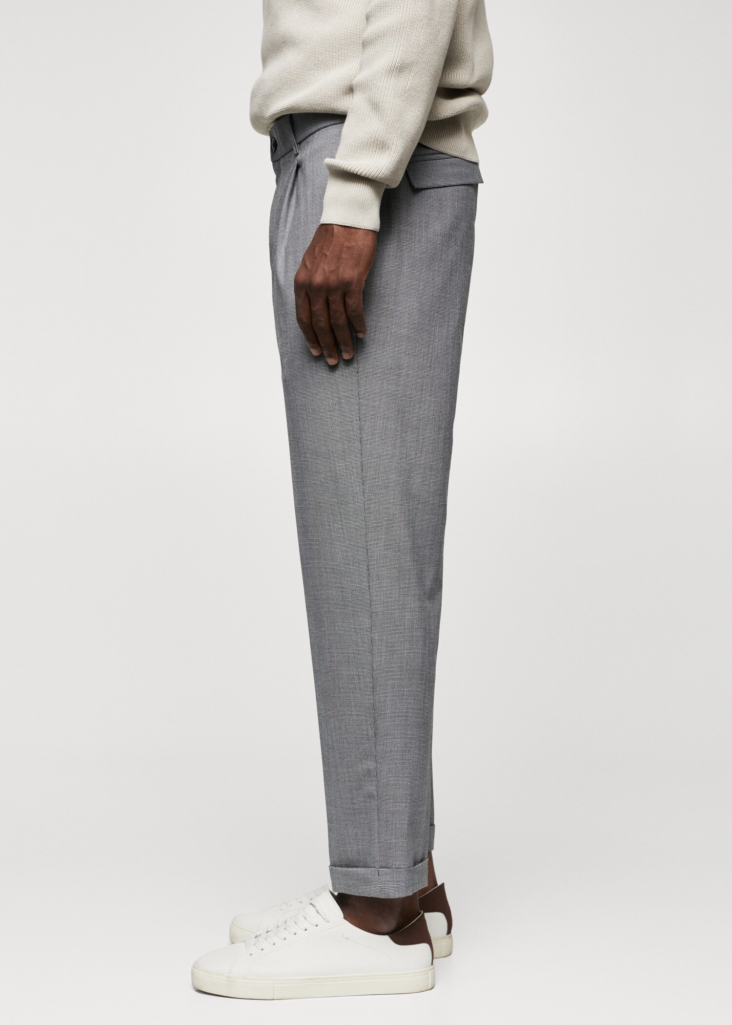 Pantalón slim fit pinzas - Detalle del artículo 6