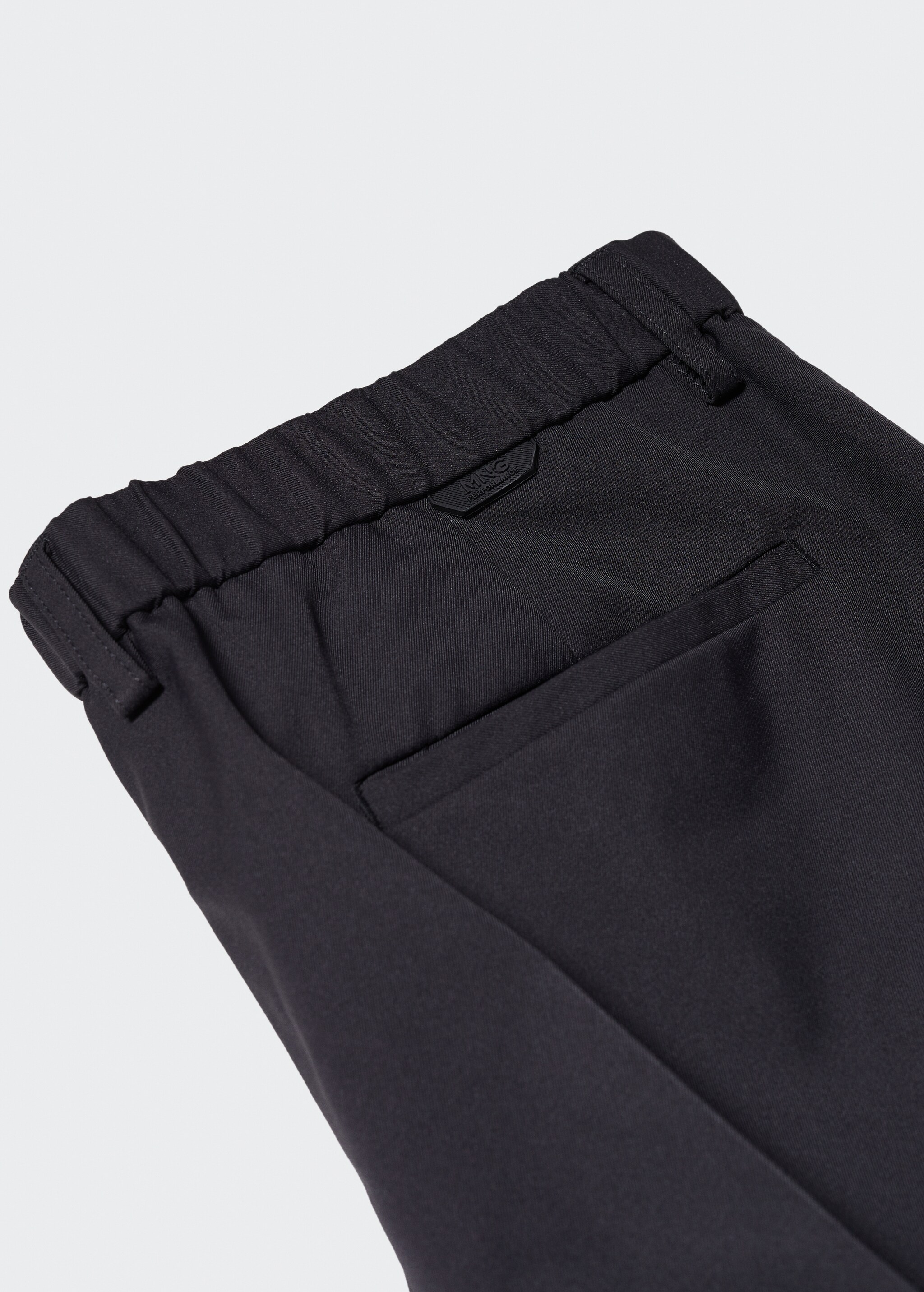Teknik kumaşlı dar kesim pantolon - Ürün detayı 8