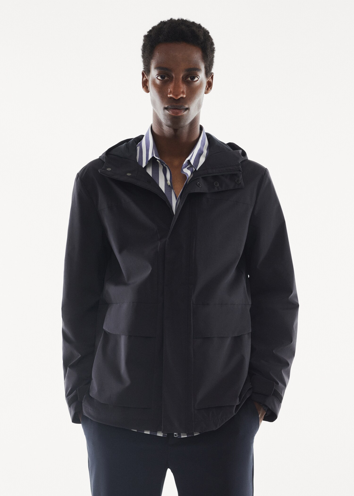 Veste hydrofuge - Plan moyen