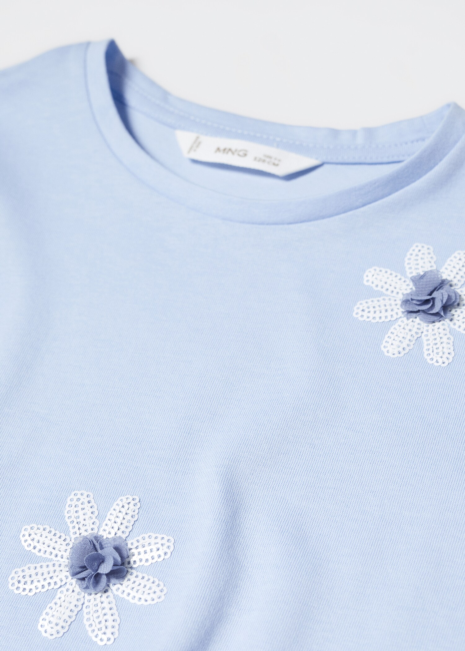 Floral cotton t-shirt - Details of the article 8