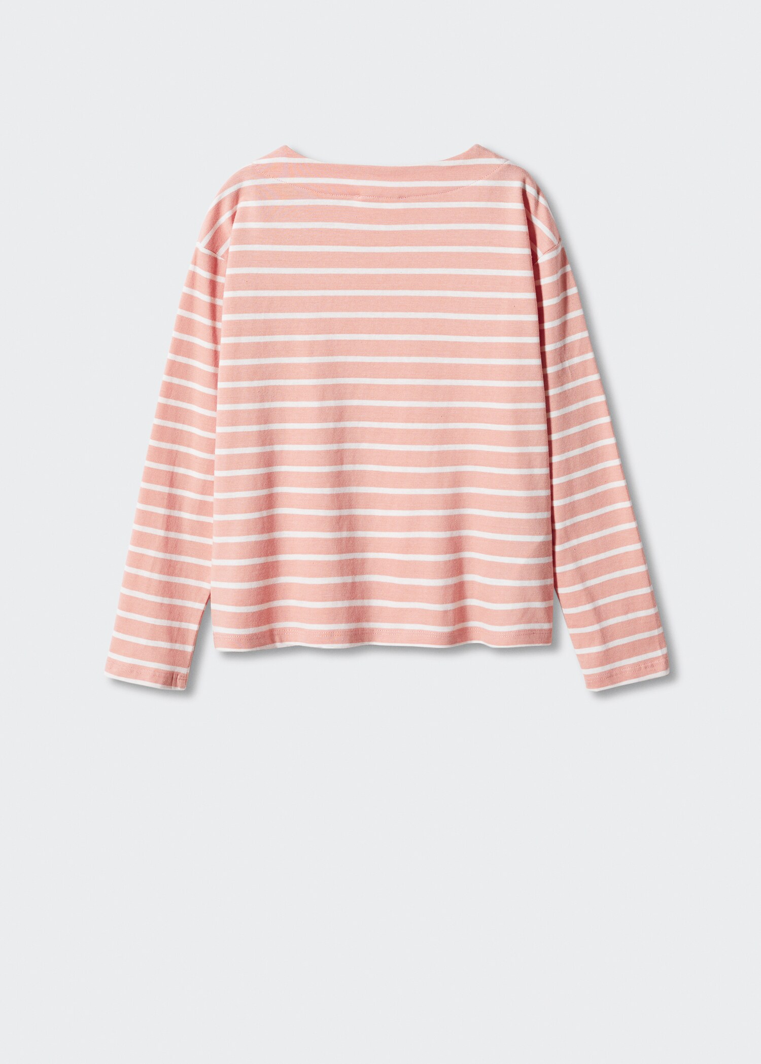 T-shirt manches longues rayures - Verso de l’article