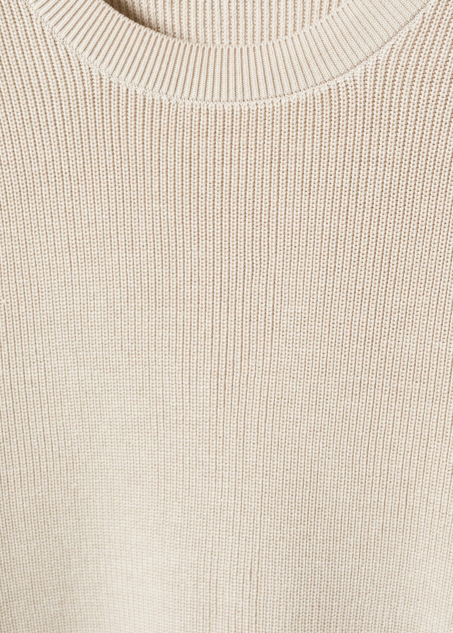 Structured cotton sweater - Details of the article 8