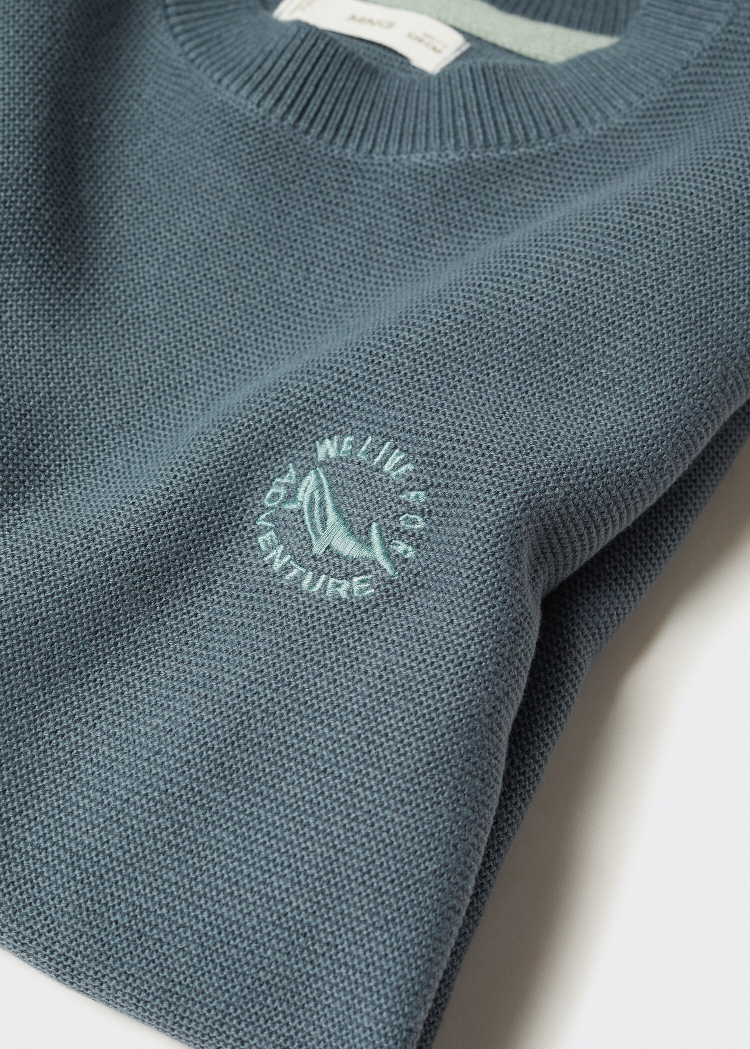 Embroidered draw sweater - Details of the article 8