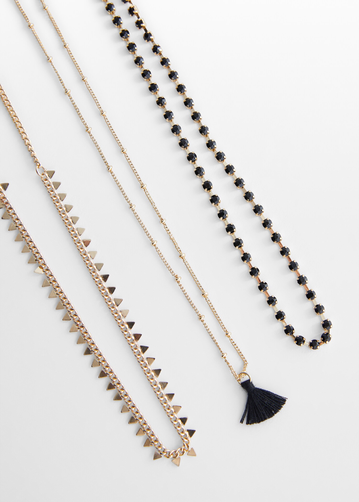Pack of 3 combined necklaces - Medium plane