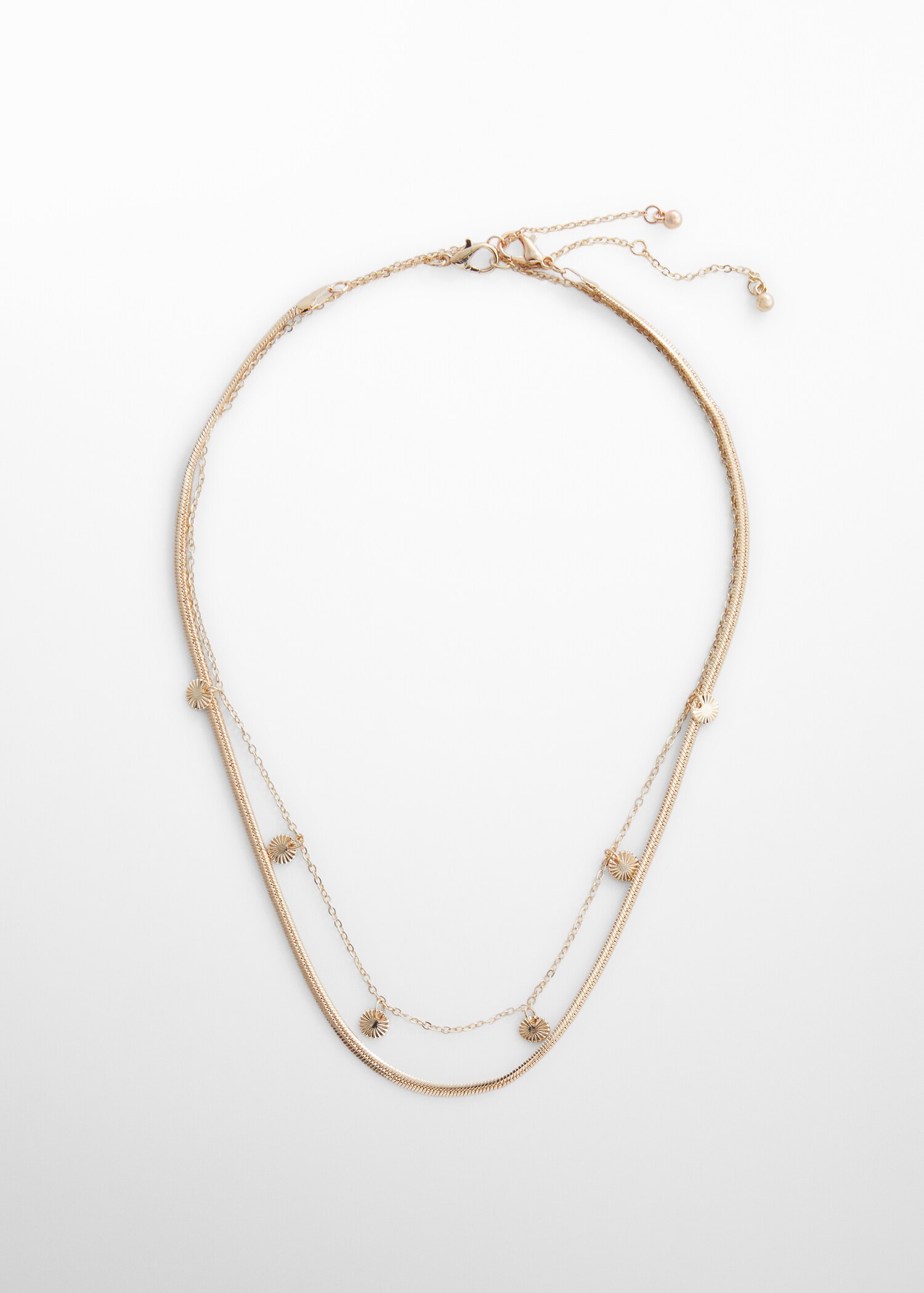 Pack of 2 chain necklaces - Article without model