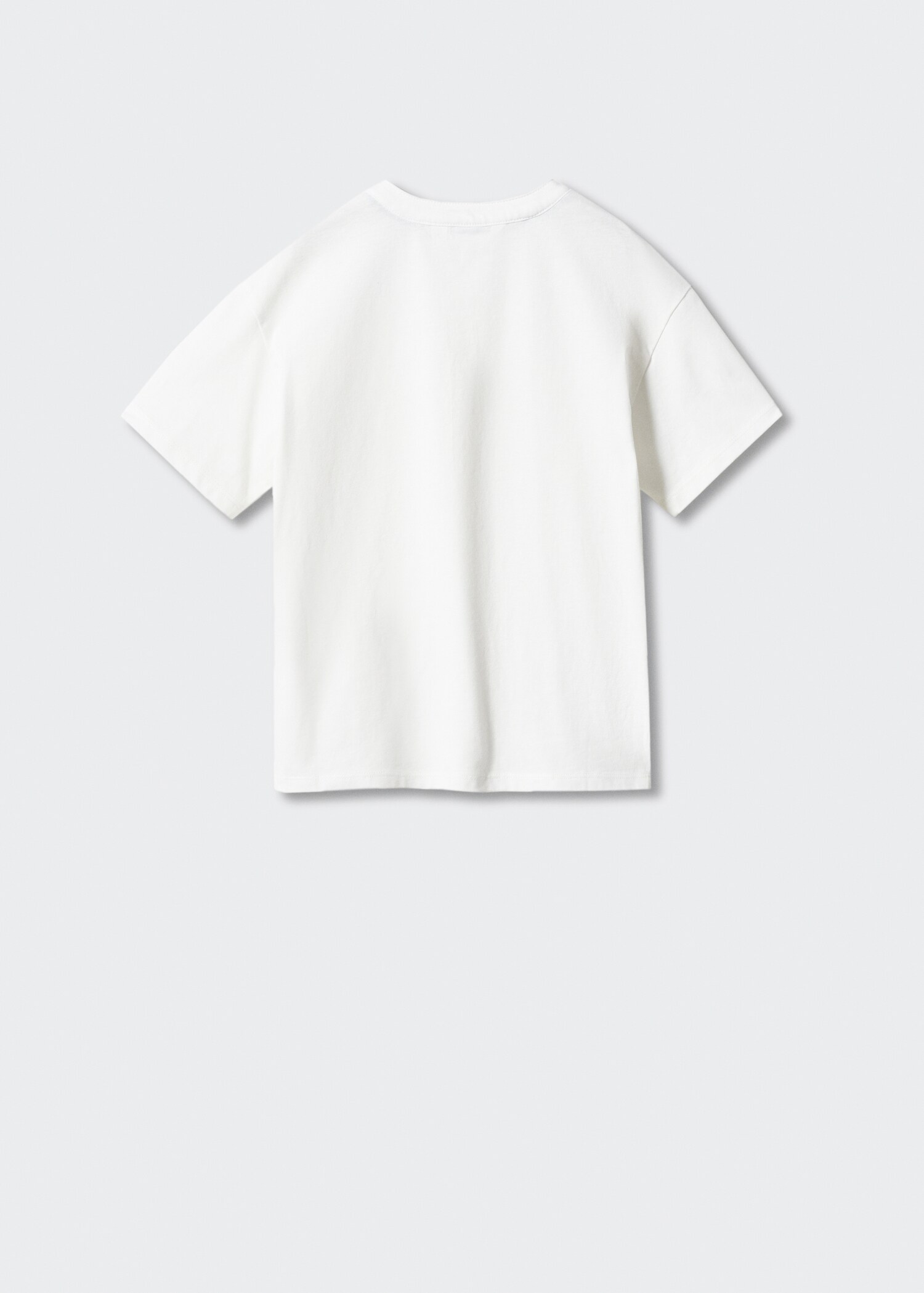 T-shirt col tunisien - Verso de l’article