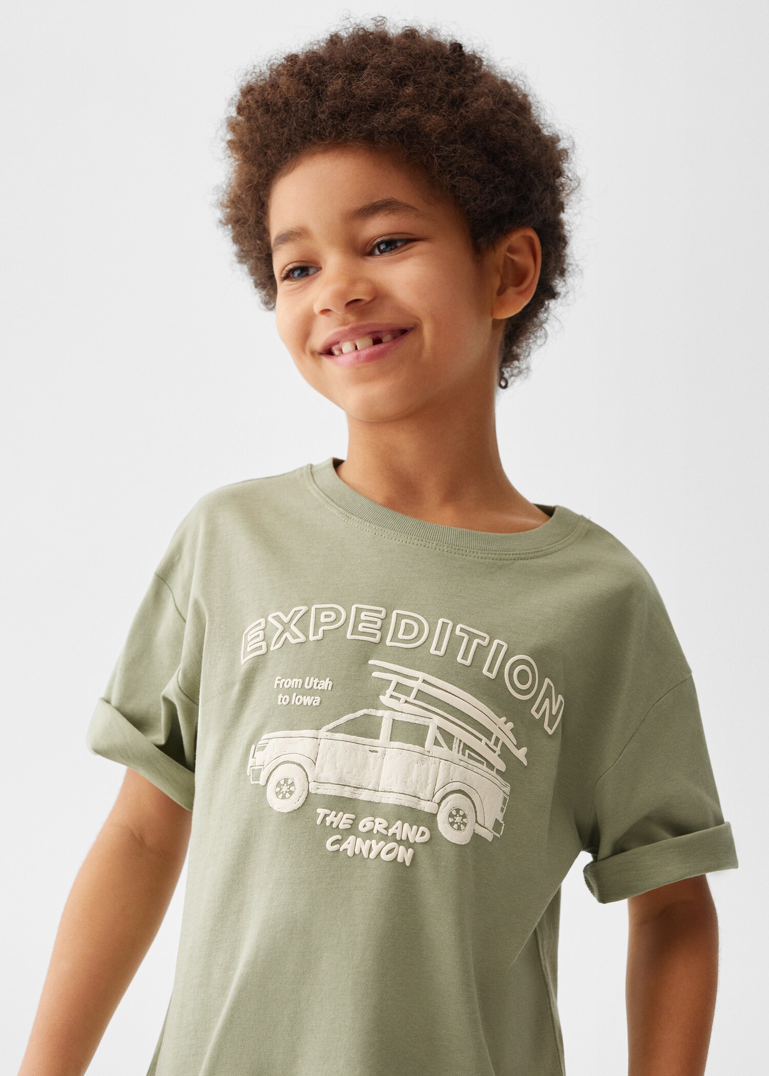 T-shirt with print drawing  - Details of the article 1