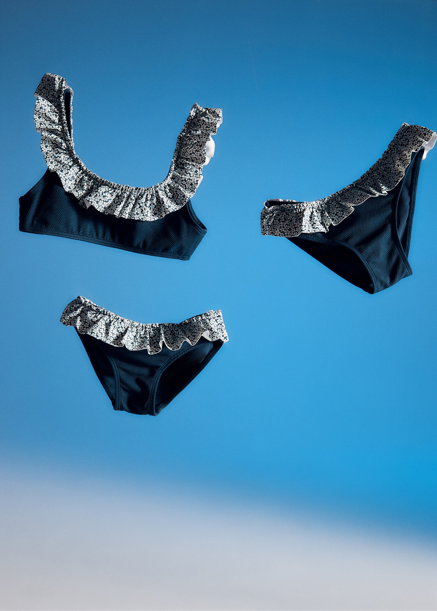 Braguita bikini floral volante - Detalle del artículo 5