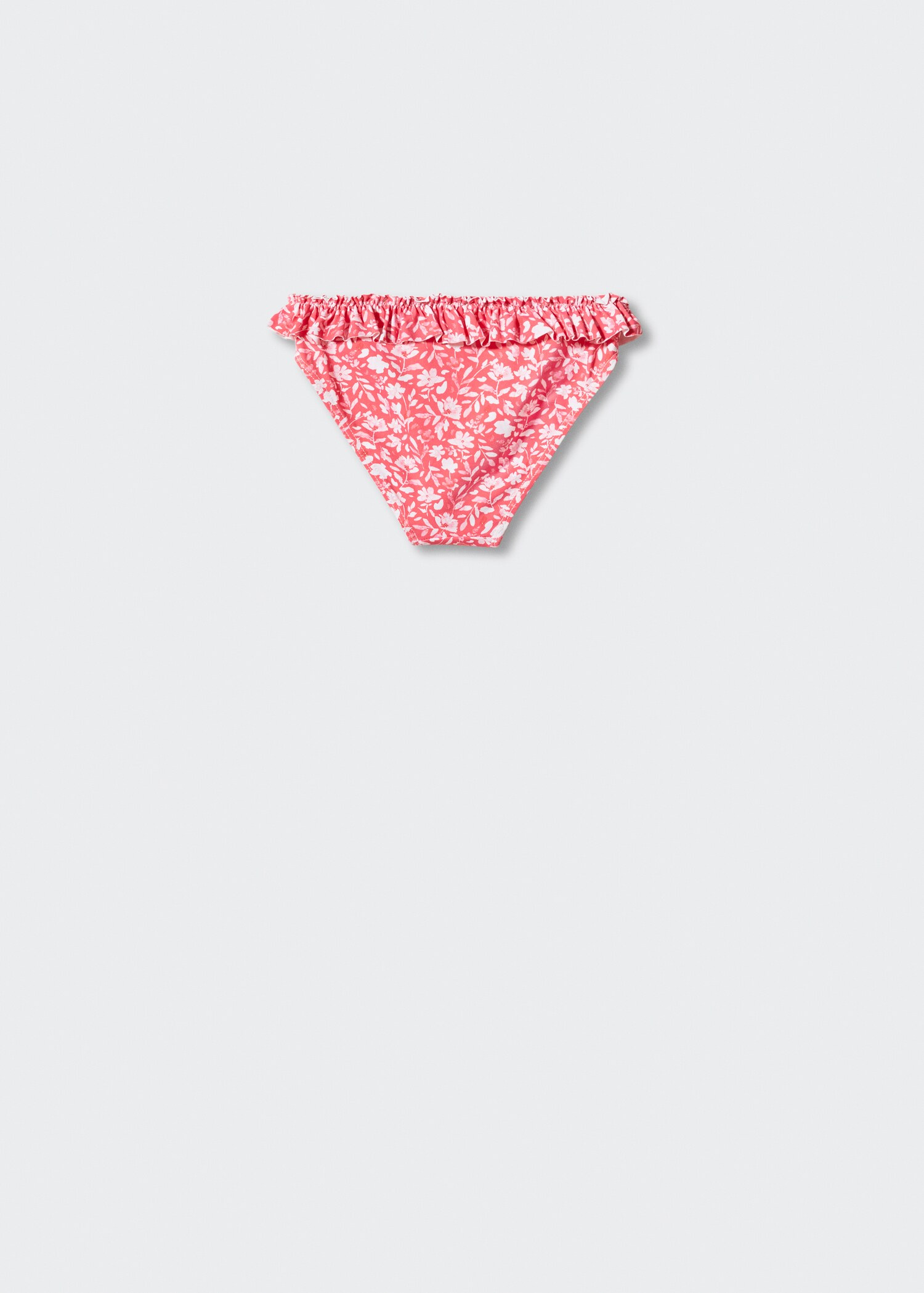 Ruffled floral bikini bottom - Зворотна сторона товару