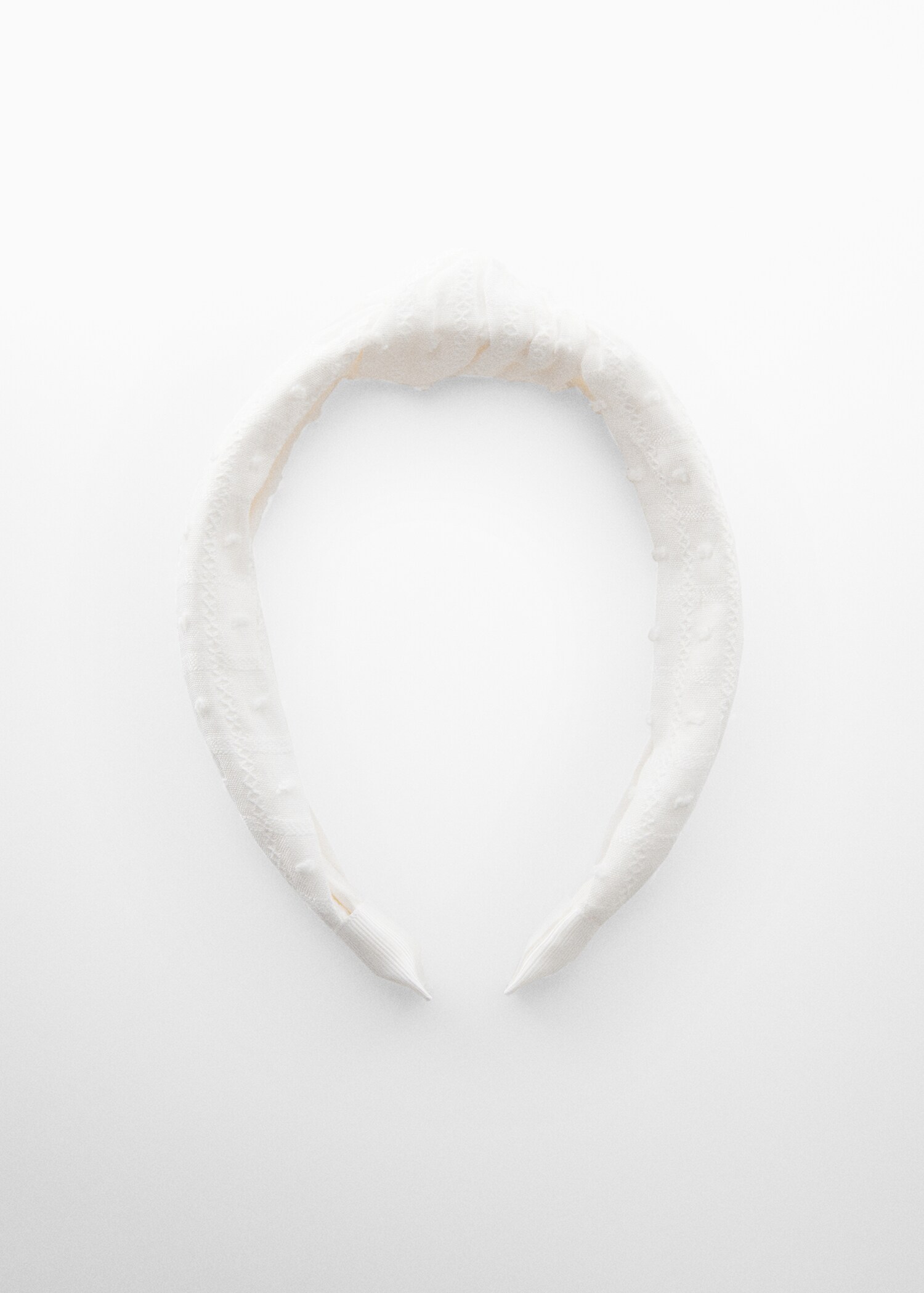 Knotted cotton headband - Article without model