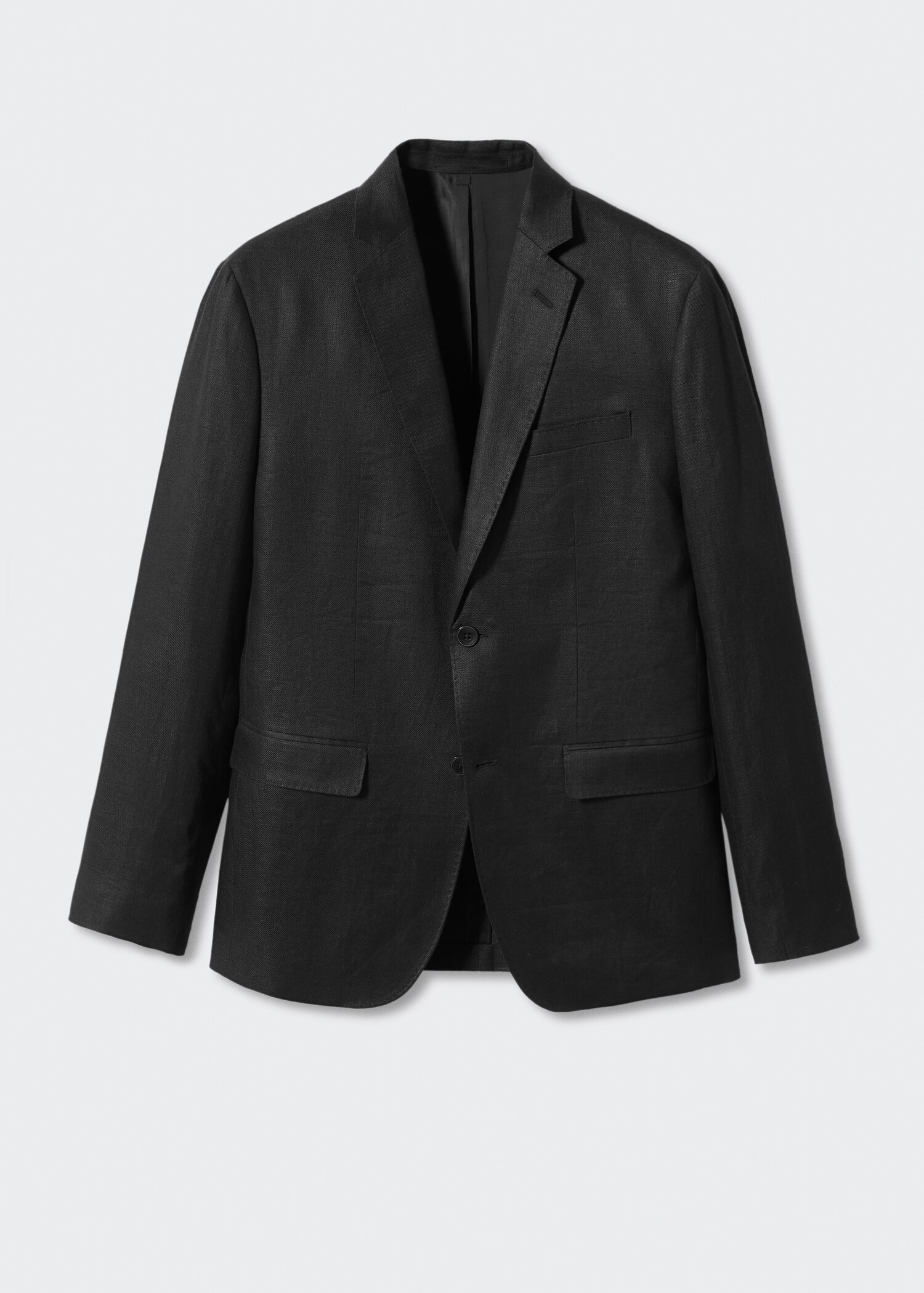 100% linen slim-fit suit blazer - Article without model