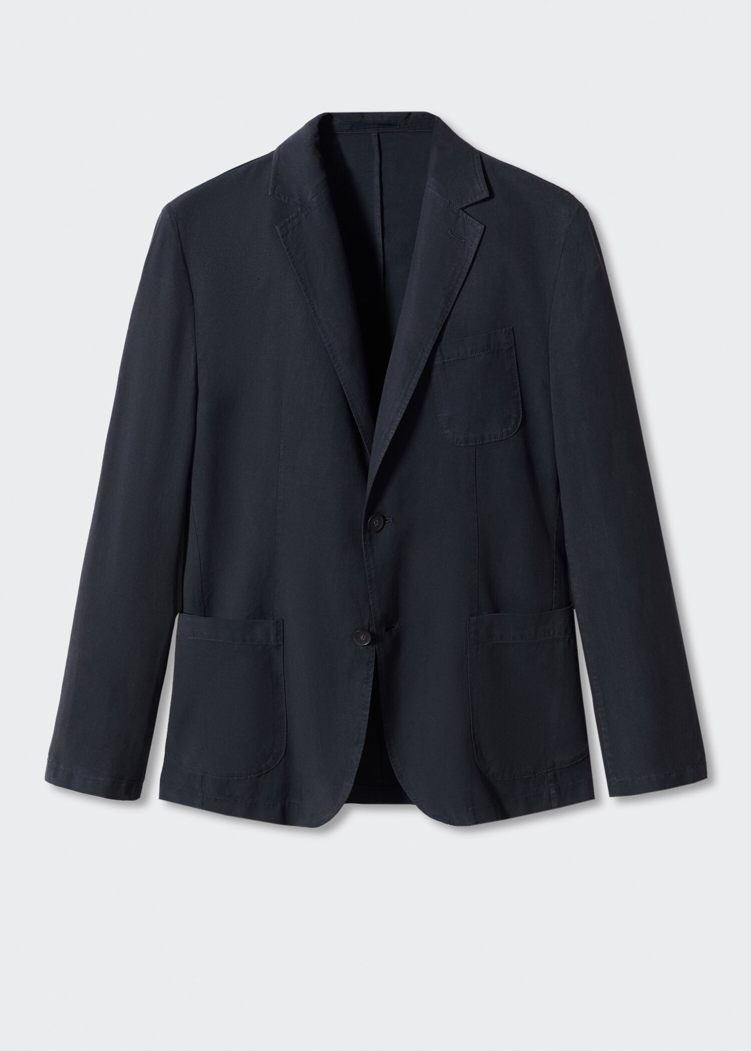 Veste slim fit lin coton - Article sans modèle