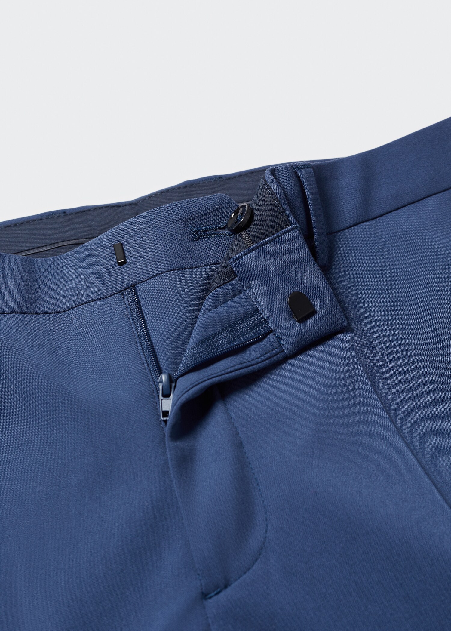 Super slim fit suit trousers - Details of the article 8