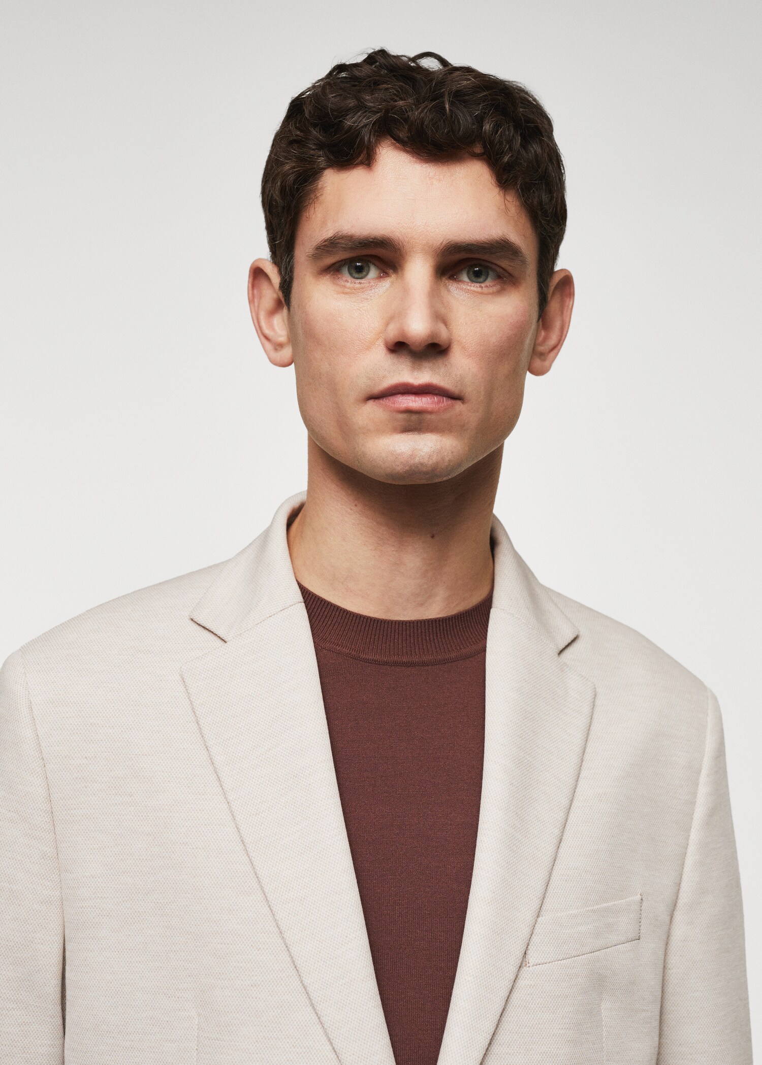 Veste slim fit microstructure - Détail de l'article 1