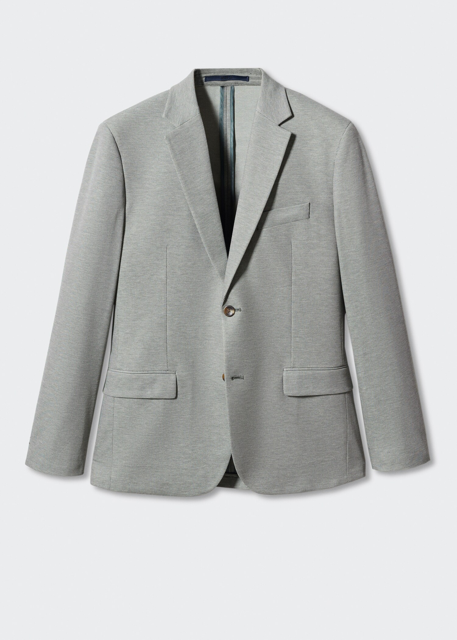 Veste slim fit microstructure - Article sans modèle