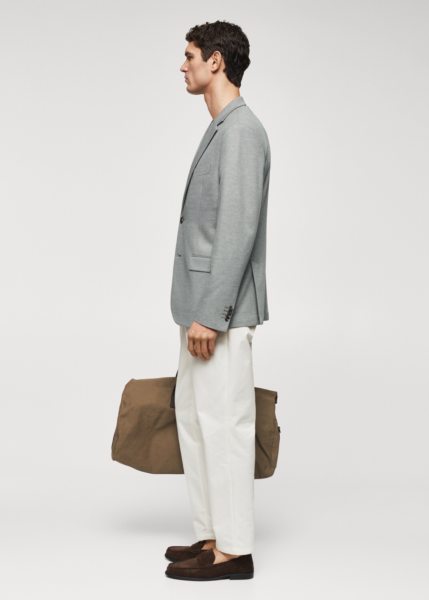 Veste slim fit microstructure - Détail de l'article 6