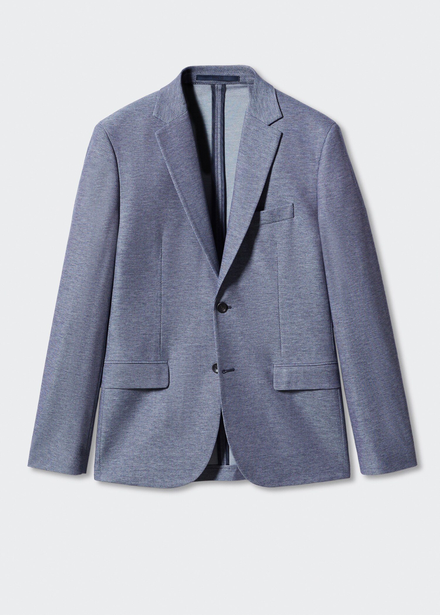 Veste slim fit microstructure - Article sans modèle