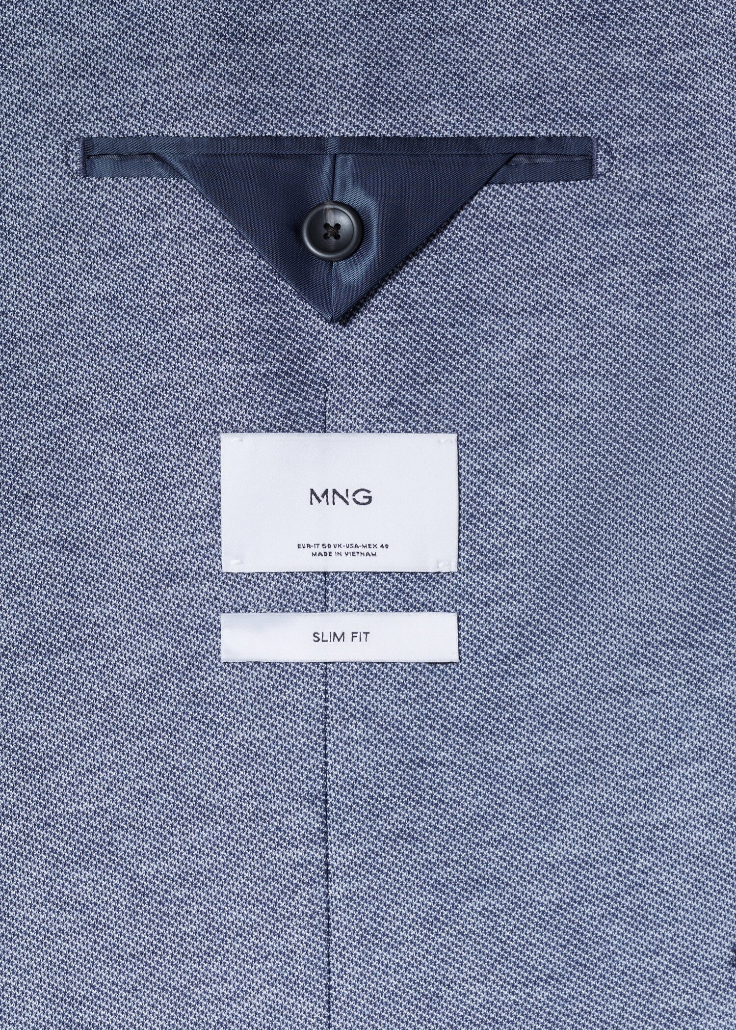 Veste slim fit microstructure - Détail de l'article 0