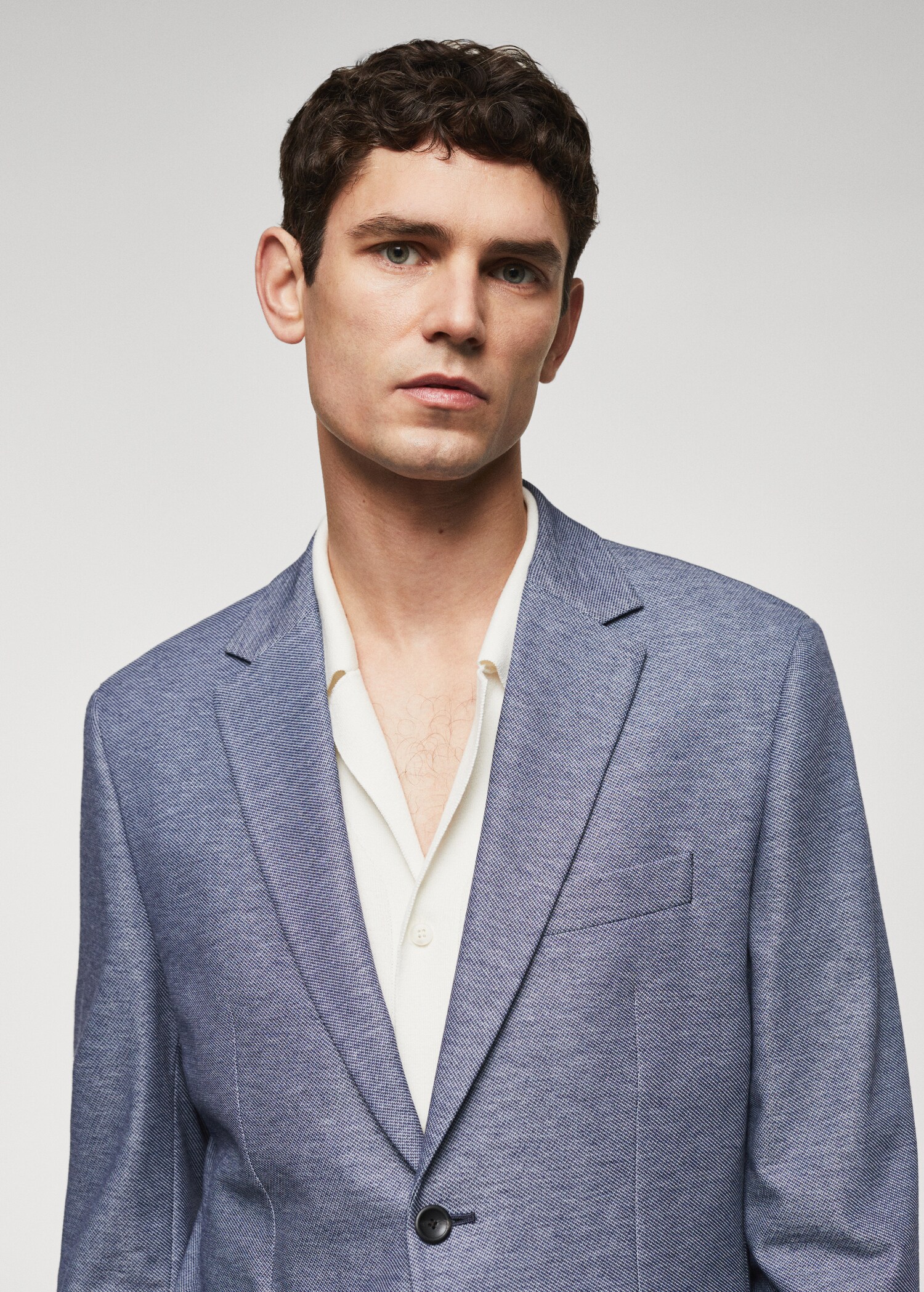 Veste slim fit microstructure - Détail de l'article 1