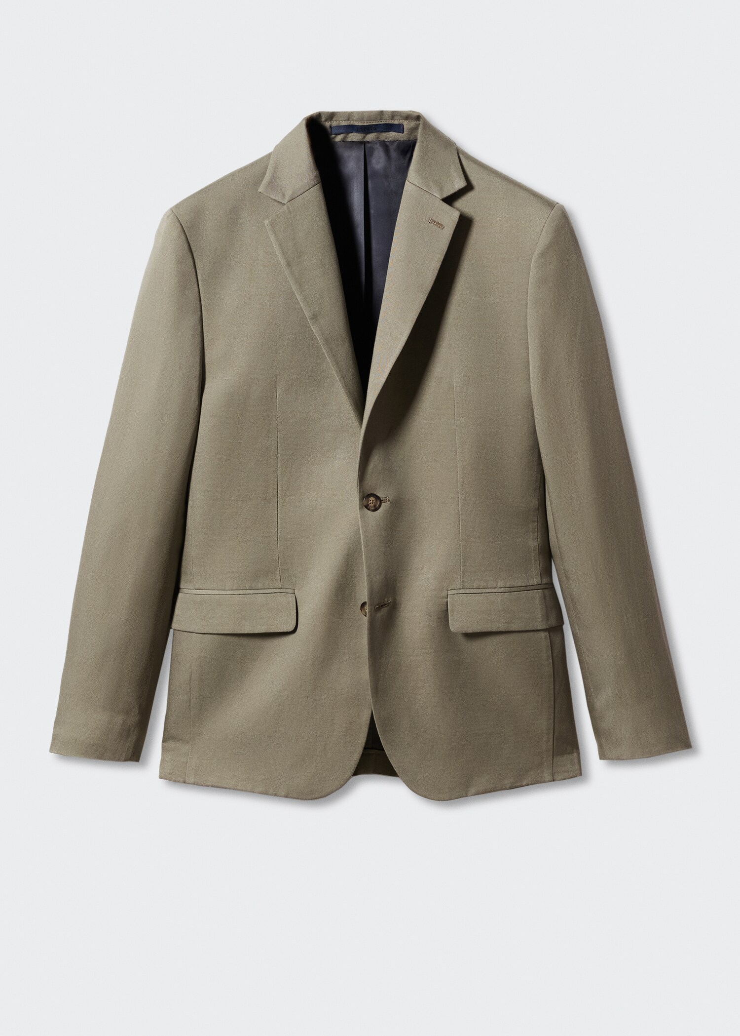 Slim fit linen suit blazer - Article without model
