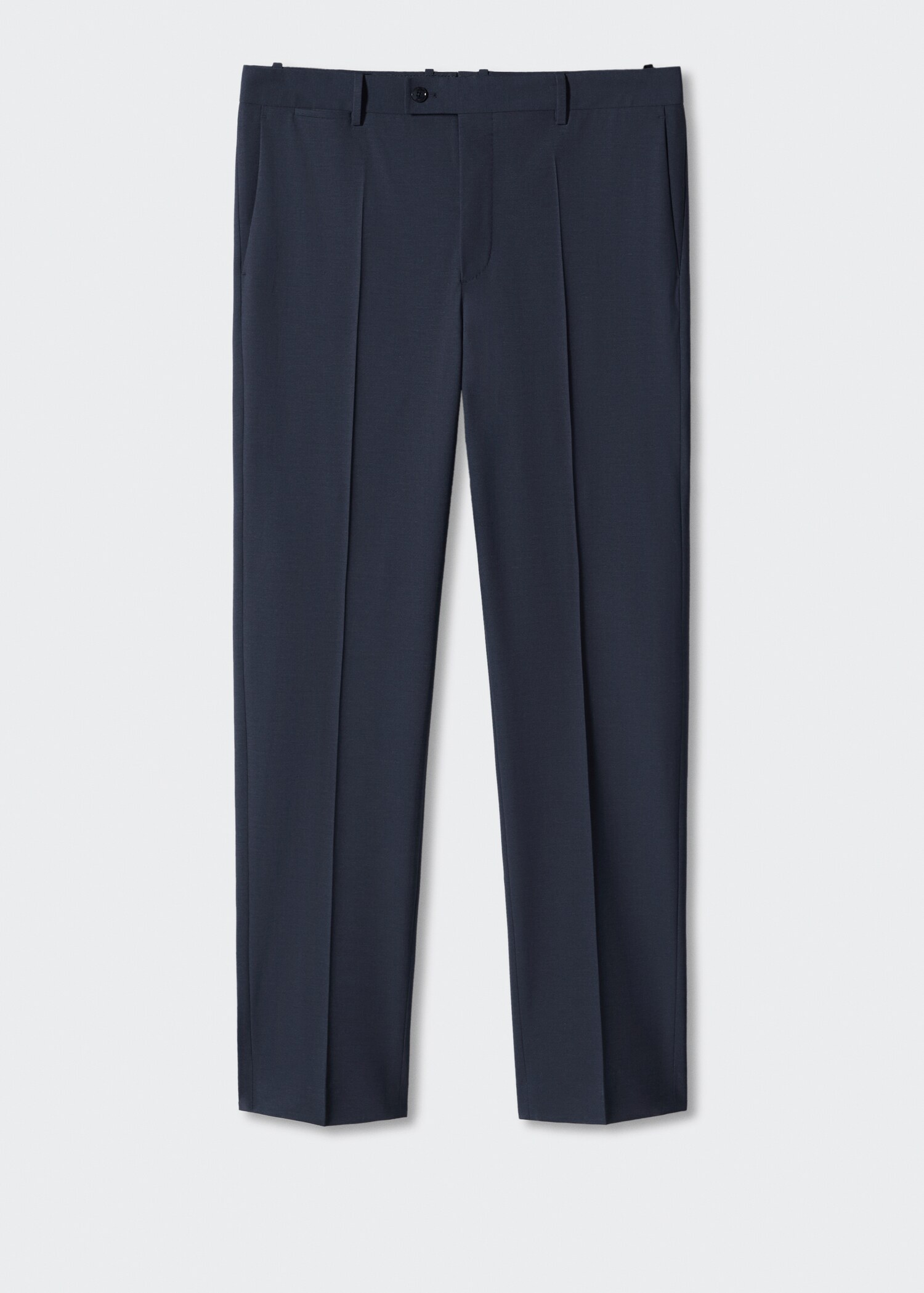 Pantaloni de costum slim fit din lână - Articol fără model